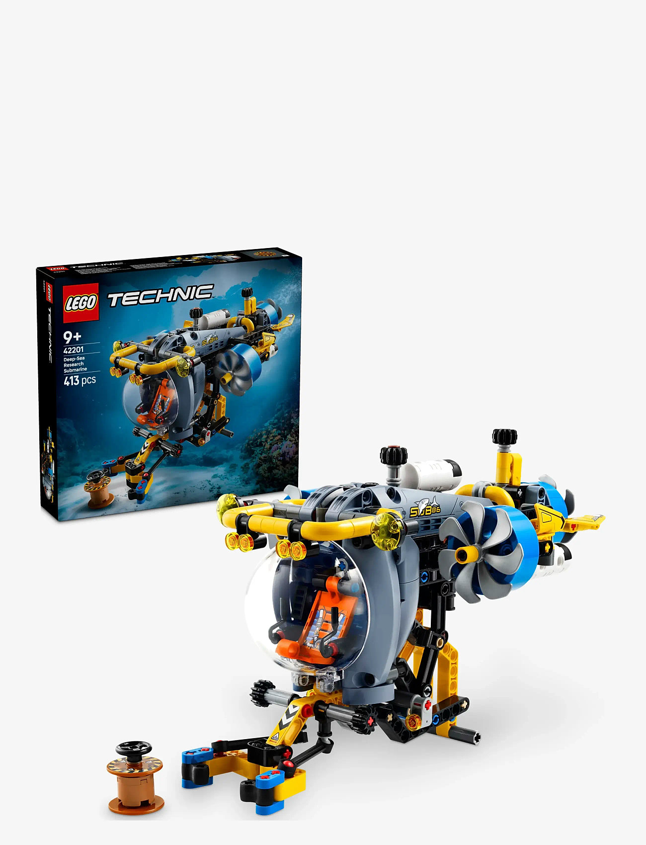 LEGO Technic Deep-sea Research Submarine Toy Set 42201 (LGO42201) LEGO®  Technic