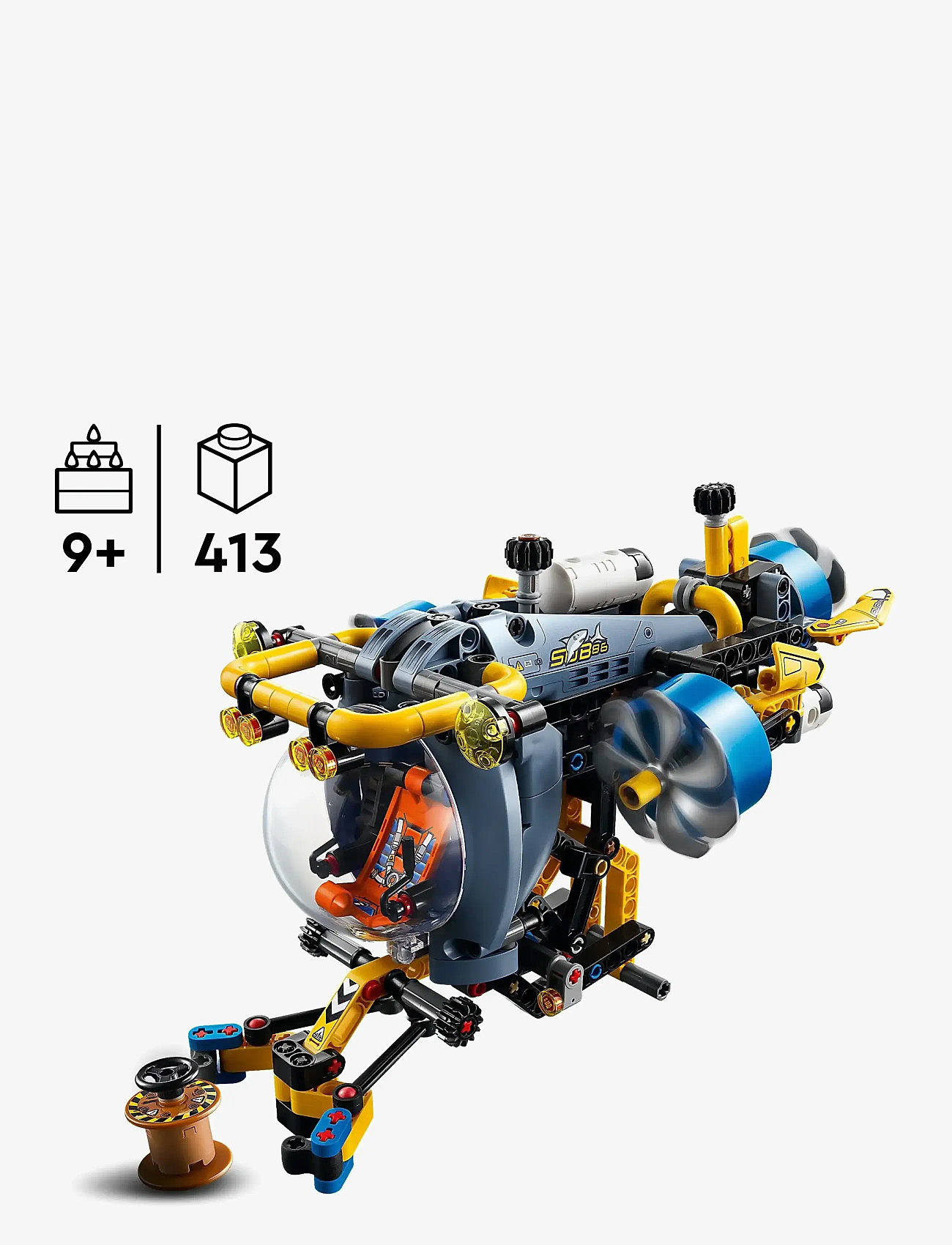 LEGO Technic Deep-sea Research Submarine Toy Set 42201 (LGO42201