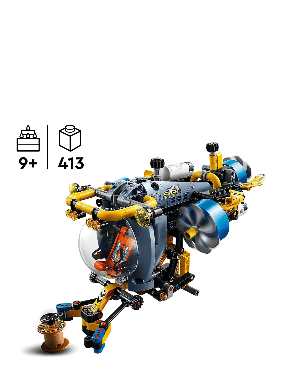 LEGO - Technic Deep-Sea Research Submarine Toy Set 42201 - lego technic - multi - 1