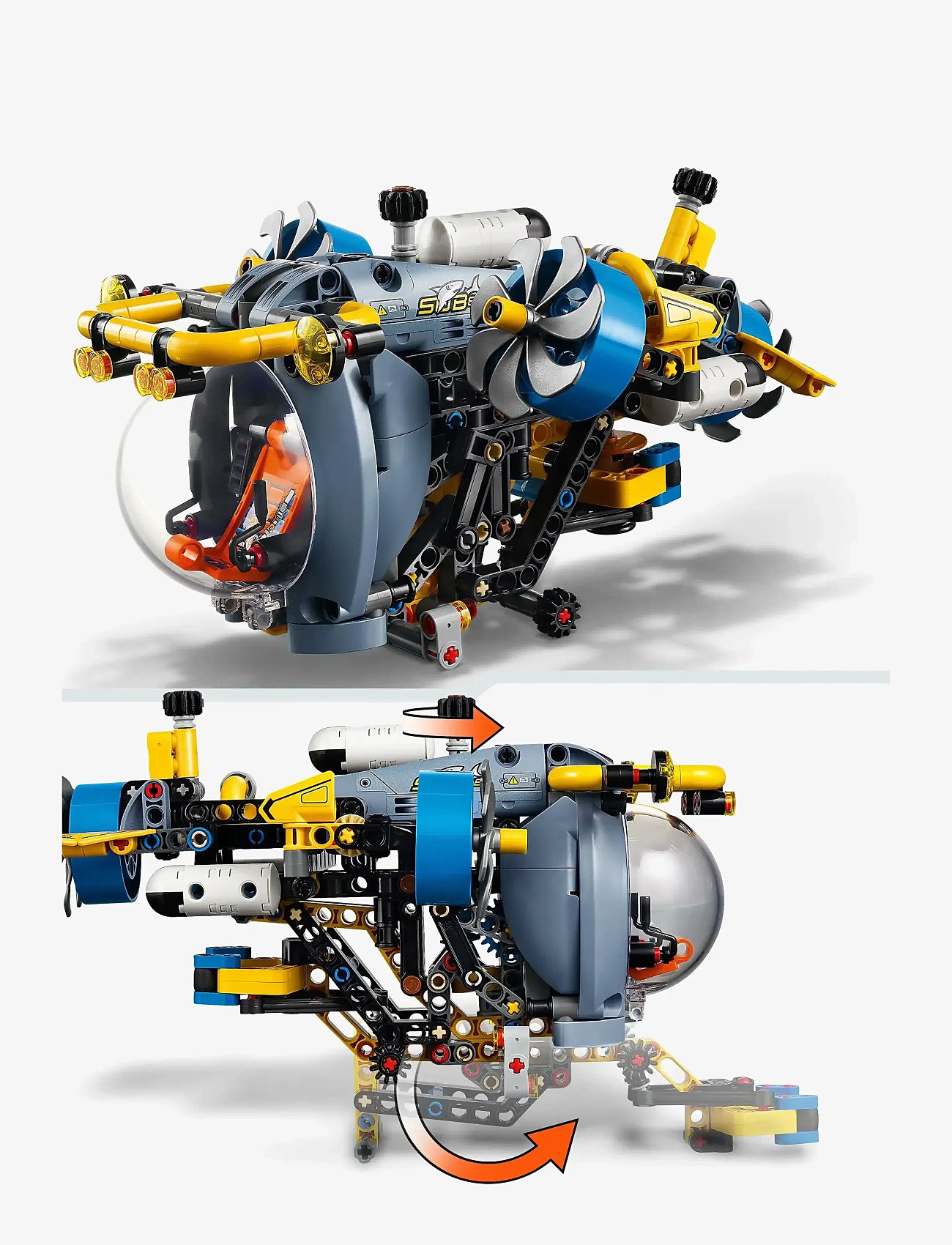 LEGO - Dybhavsforsknings-ubåd 42201 - lego technic - multi - 3