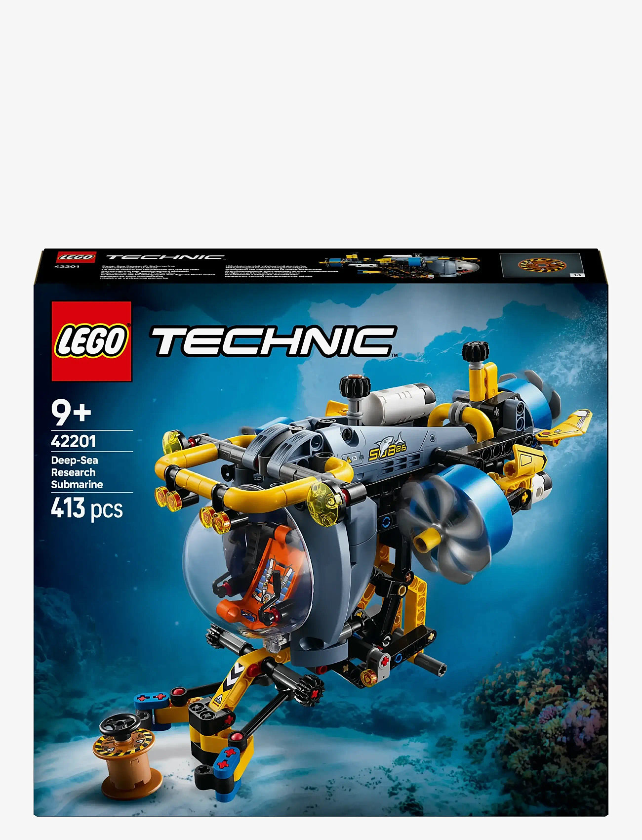 LEGO Technic Deep-sea Research Submarine Toy Set 42201 (LGO42201