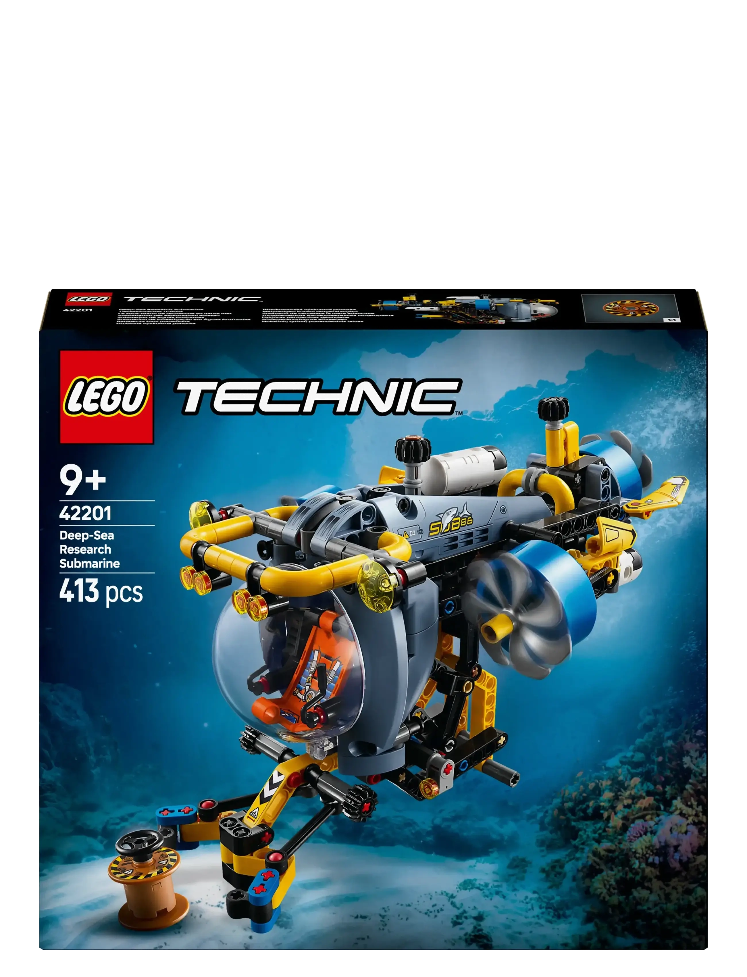 LEGO - Technic Deep-Sea Research Submarine Toy Set 42201 - lego technic - multi - 5