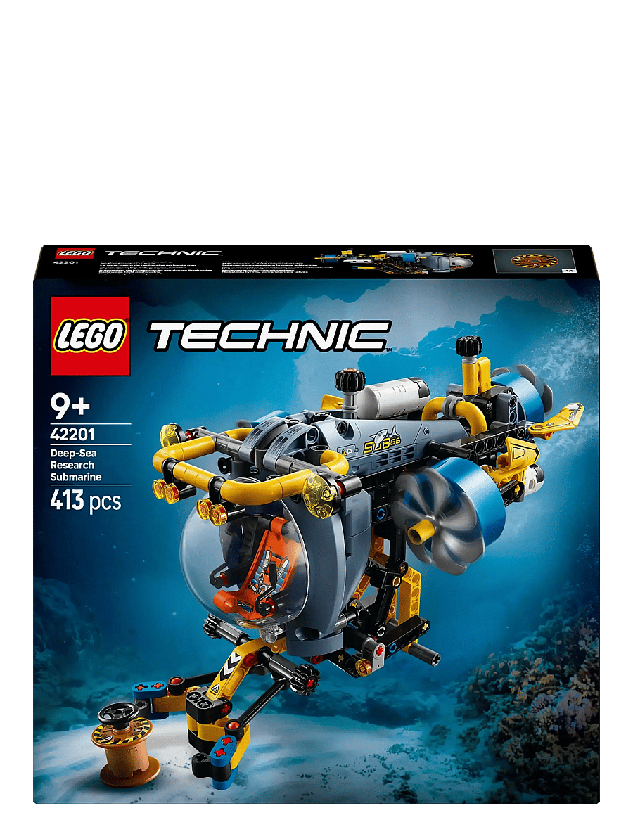 LEGO - Technic Deep-Sea Research Submarine Toy Set 42201 - lego technic - multi - 5