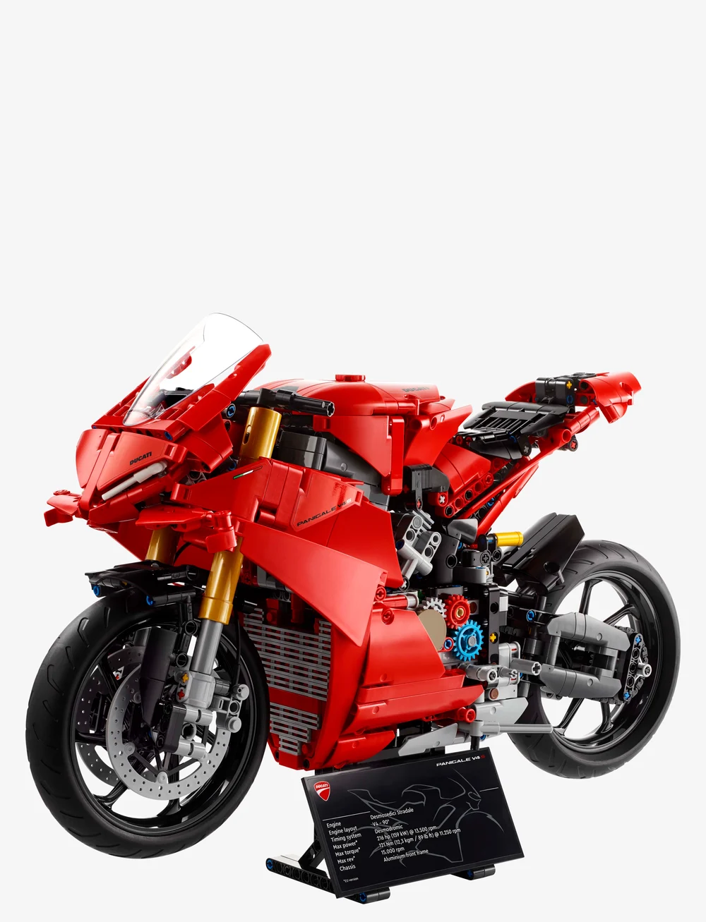 LEGO - Technic Ducati Panigale V4 S Motorcycle Model Building Set 42202 - lego adults welcome - multi - 1