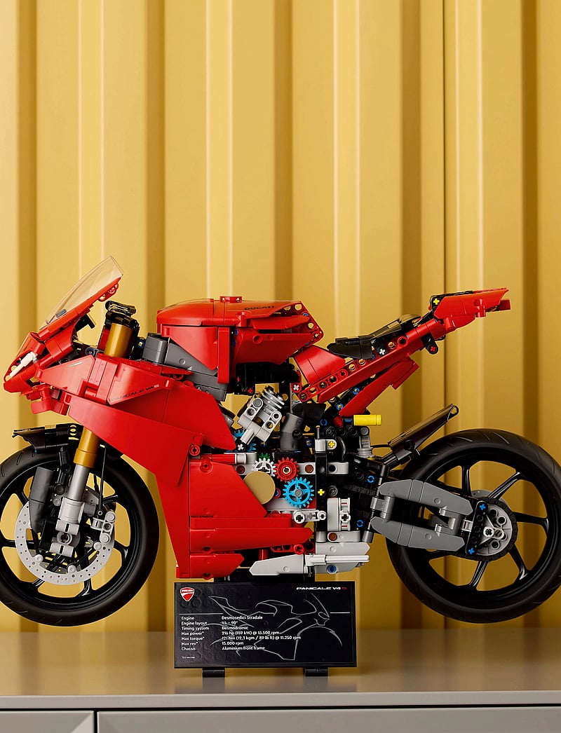 LEGO Technic Ducati Panigale V4 S Motorcycle Model Building Set