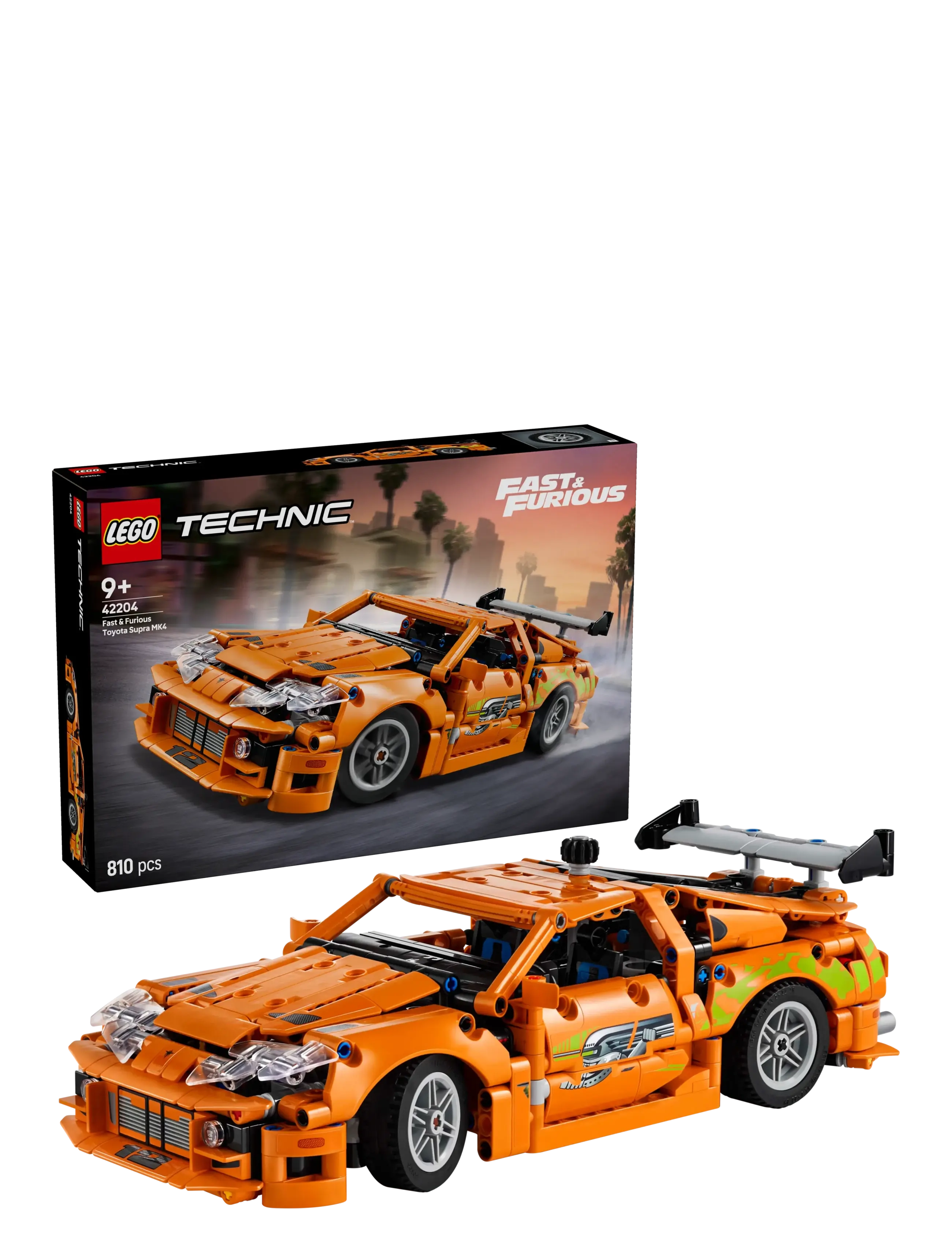LEGO Fast And Furious Toyota Supra Mk4, One Size, Lego Spielzeug, Mehrfarbig/gemustert - Lego Technic, Homeware