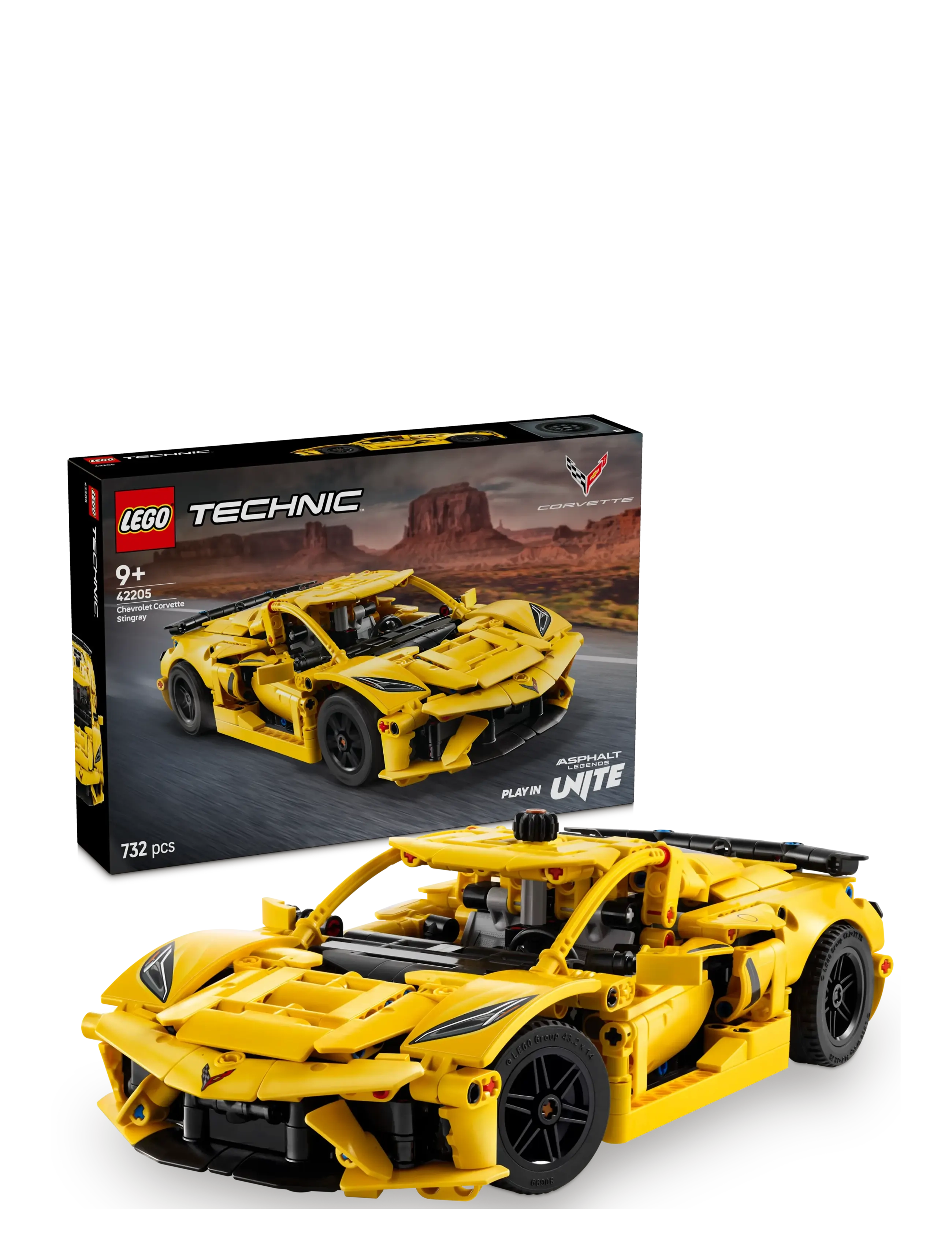 LEGO Chevrolet Corvette Stingray, One Size, Lego Spielzeug, Mehrfarbig/gemustert - Lego Technic, Homeware