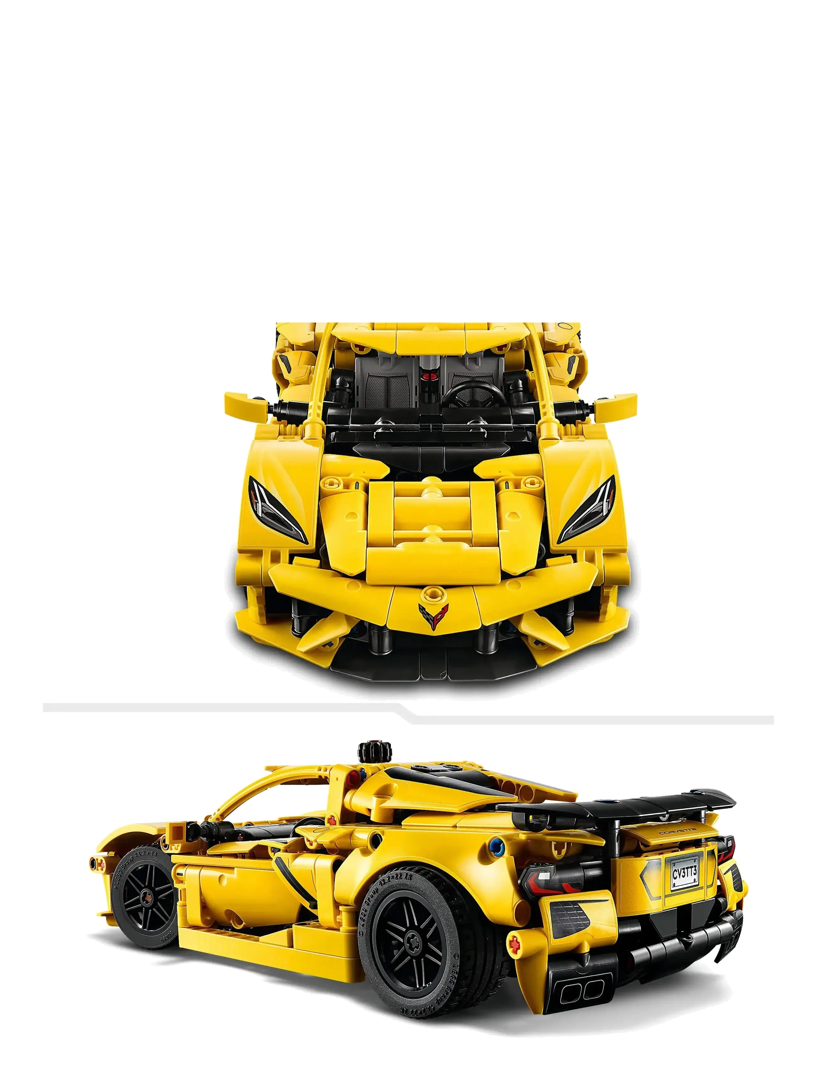 LEGO - Technic Chevrolet Corvette Stingray Car Model Kit Vehicle Toy 42205 - lego formula 1 - multi - 2