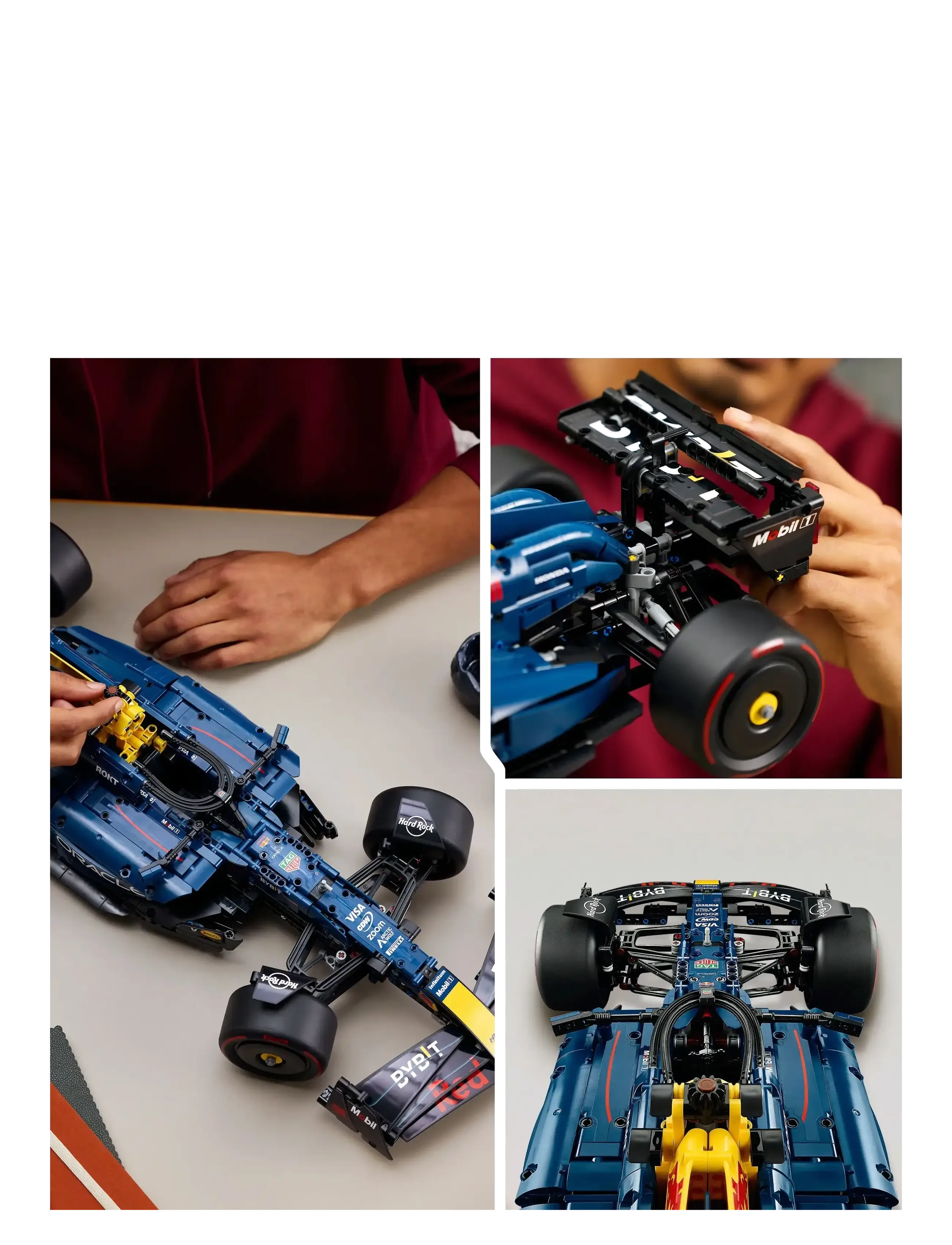 LEGO - Technic Oracle Red Bull Racing RB20 F1 Car Model Kit for Adults 42206 - lego® technic - multi - 4