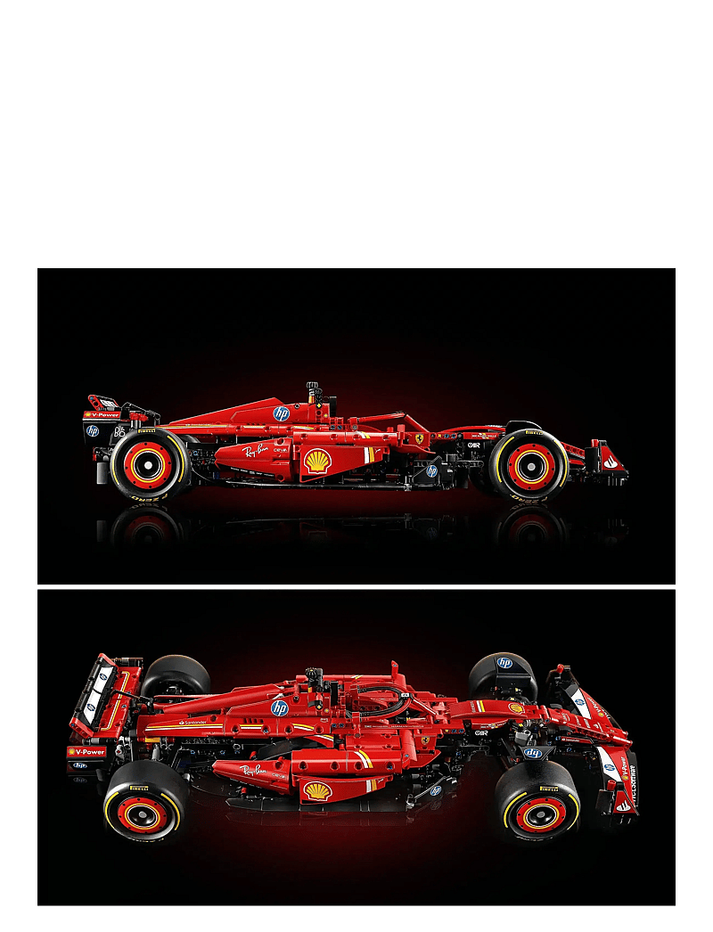 LEGO - Technic Ferrari SF-24 F1 Car Model Kit for Adults 42207 - lego® technic - multi - 3