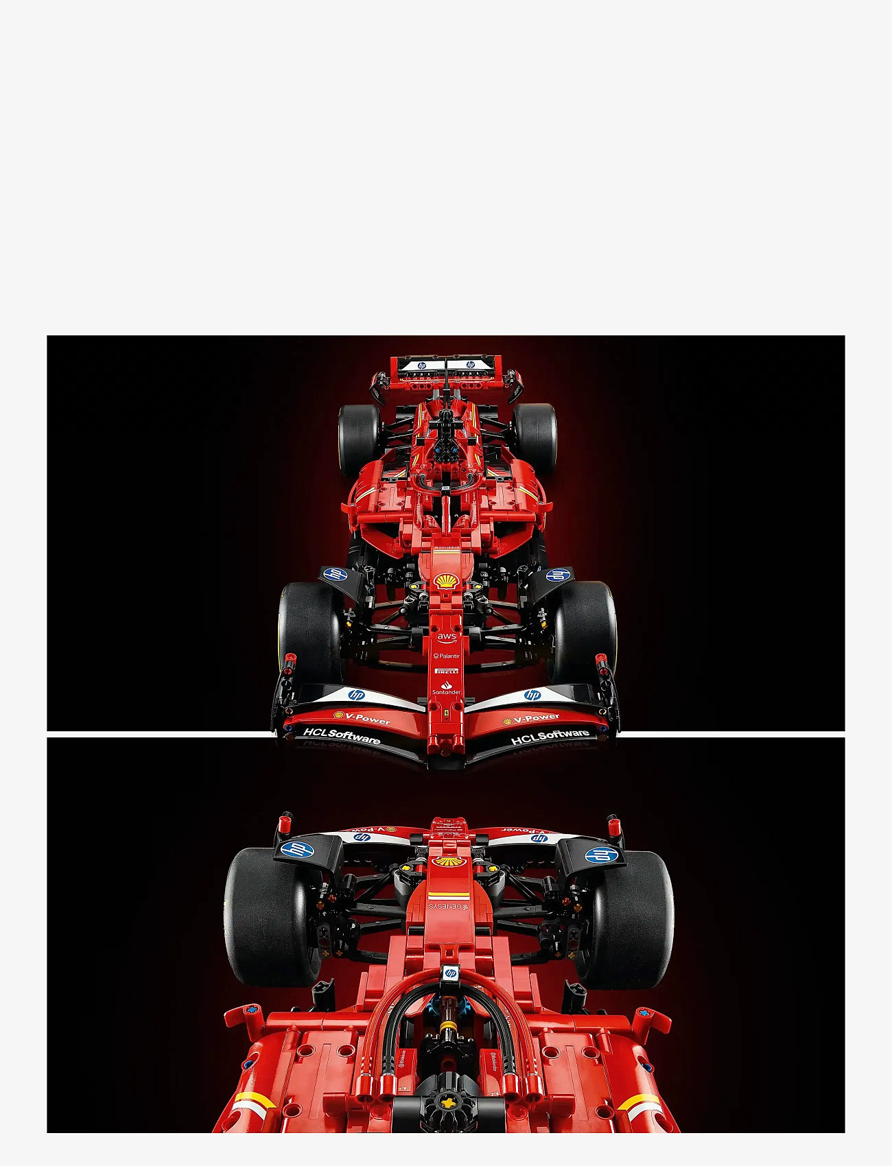 LEGO - Technic Ferrari SF-24 F1 Car Model Kit for Adults 42207 - lego adults welcome - multi - 4