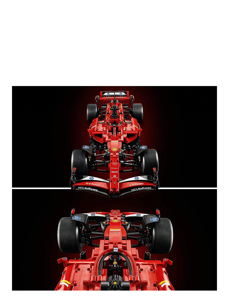 LEGO - Technic Ferrari SF-24 F1 Car Model Kit for Adults 42207 - lego® technic - multi - 4