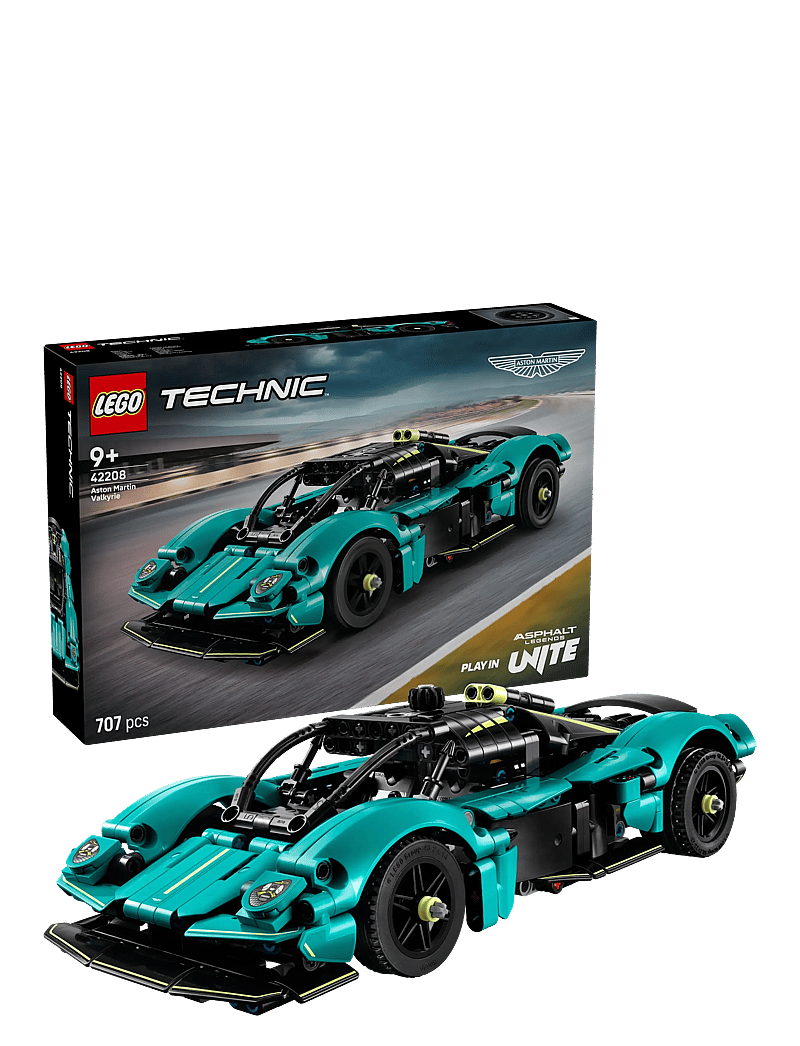 LEGO - Technic Aston Martin Valkyrie Buildable Car Model Kit 42208 - lego formula 1 - multi - 0