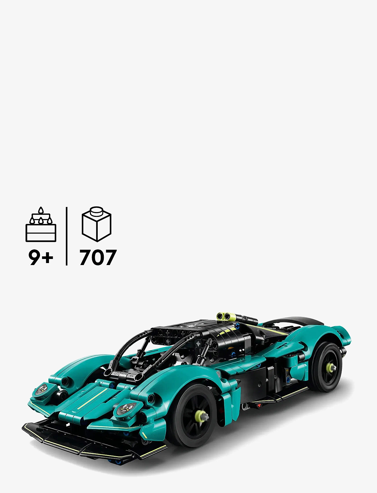 LEGO - Technic Aston Martin Valkyrie Buildable Car Model Kit 42208 - lego formula 1 - multi - 1