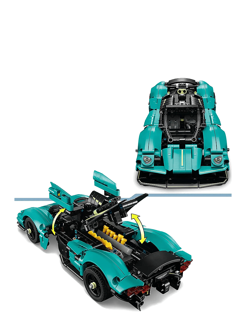 LEGO - Technic Aston Martin Valkyrie Buildable Car Model Kit 42208 - lego formula 1 - multi - 3