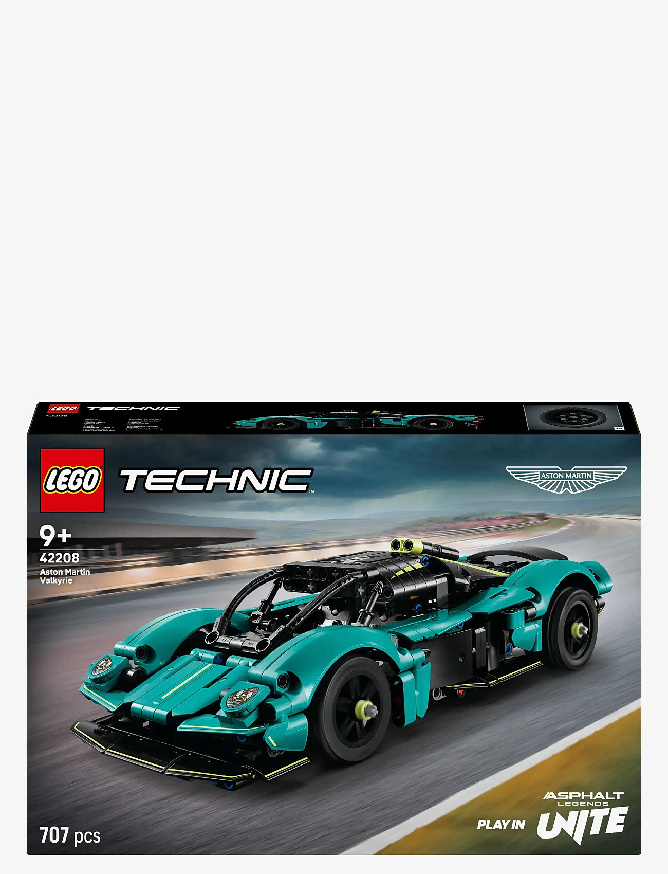 LEGO - Technic Aston Martin Valkyrie Buildable Car Model Kit 42208 - lego formula 1 - multi - 5