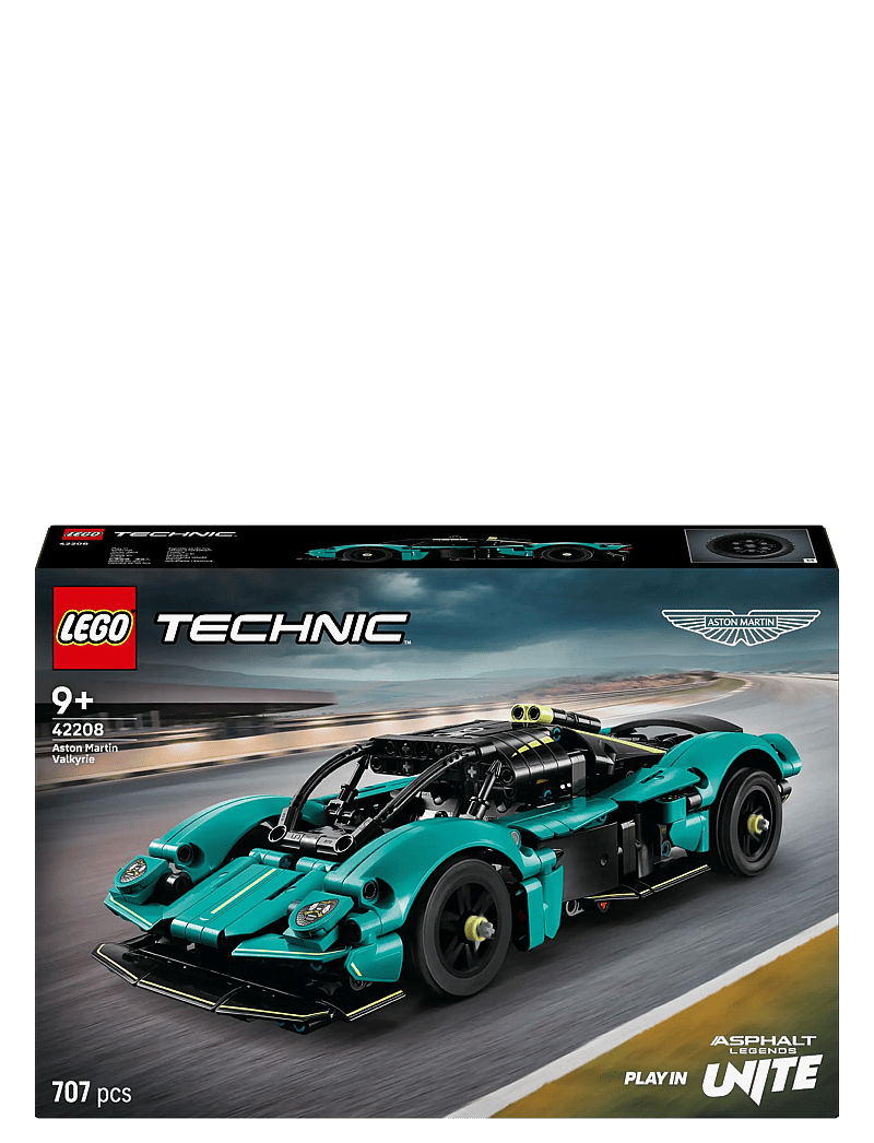 LEGO - Technic Aston Martin Valkyrie Buildable Car Model Kit 42208 - lego formula 1 - multi - 5