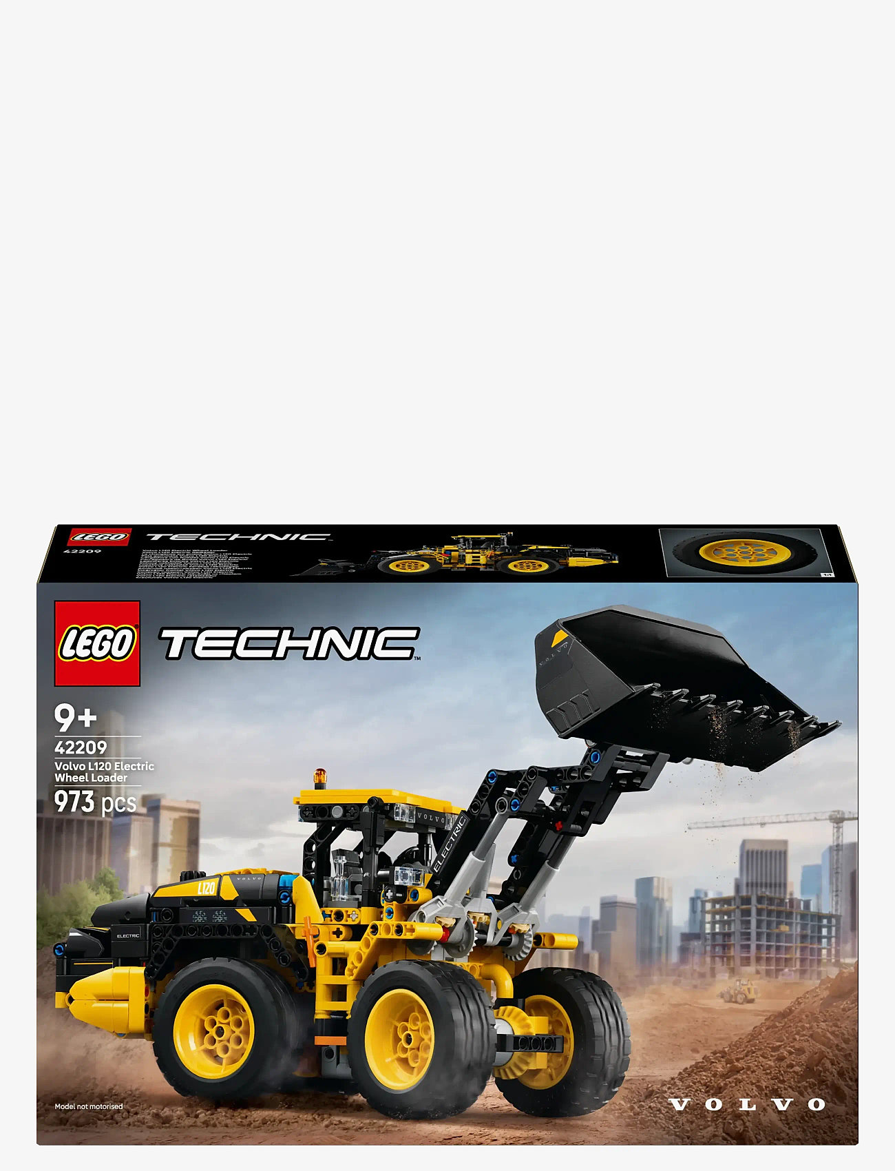 LEGO - Volvo L120 eldriven hjullastare 42209 - lego technic - multi - 5