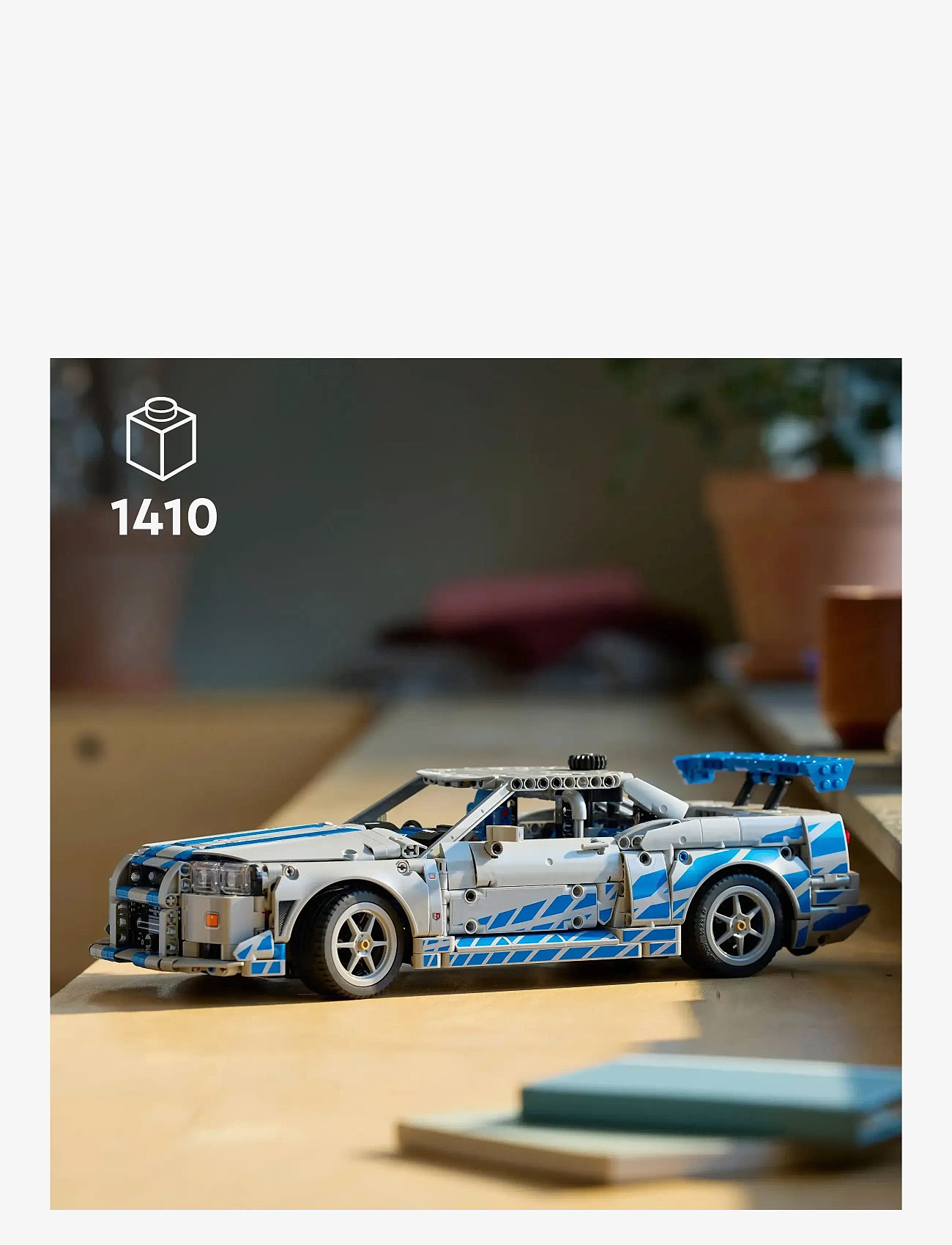 LEGO - Technic 2 Fast 2 Furious Nissan Skyline GT-R (R34) Car Model Kit 42210 - lego adults welcome - multi - 1