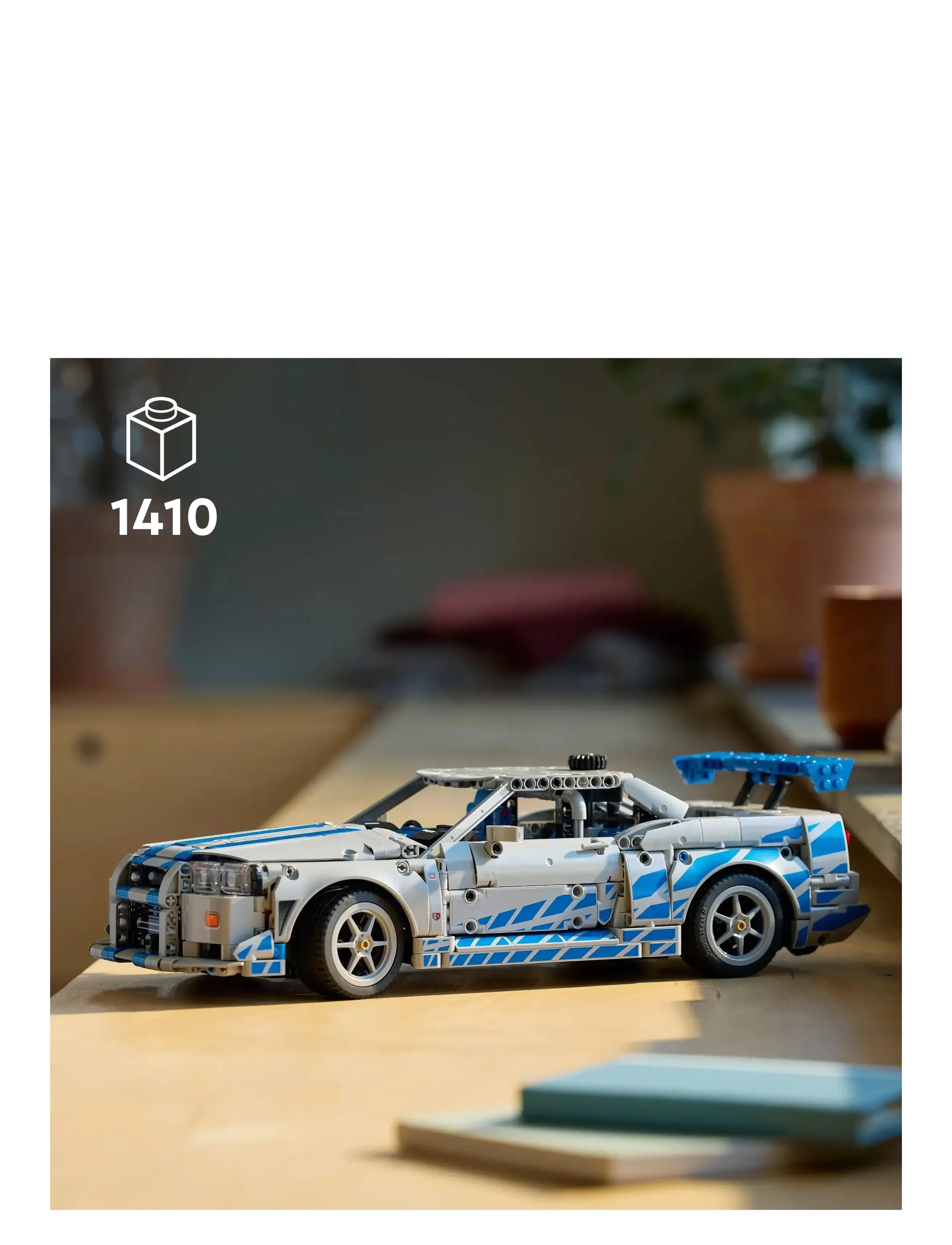 LEGO - Technic 2 Fast 2 Furious Nissan Skyline GT-R (R34) Car Model Kit 42210 - lego adults welcome - multi - 1