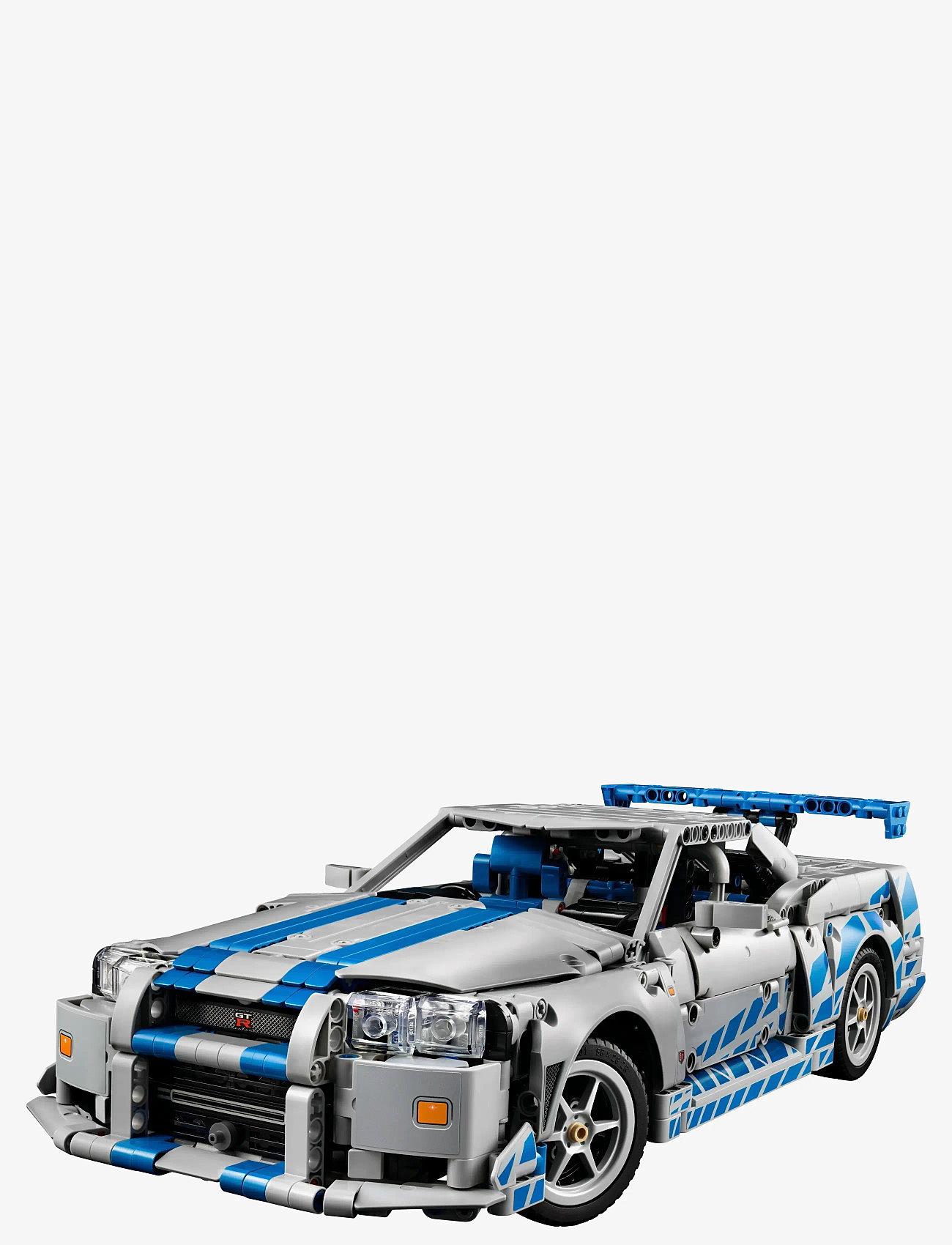 LEGO - Technic 2 Fast 2 Furious Nissan Skyline GT-R (R34) Car Model Kit 42210 - lego adults welcome - multi - 2