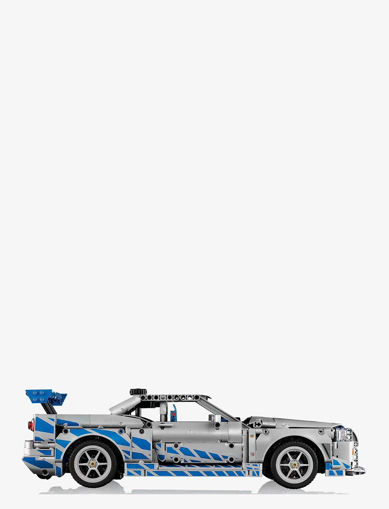 LEGO - Technic 2 Fast 2 Furious Nissan Skyline GT-R (R34) Car Model Kit 42210 - lego adults welcome - multi - 5