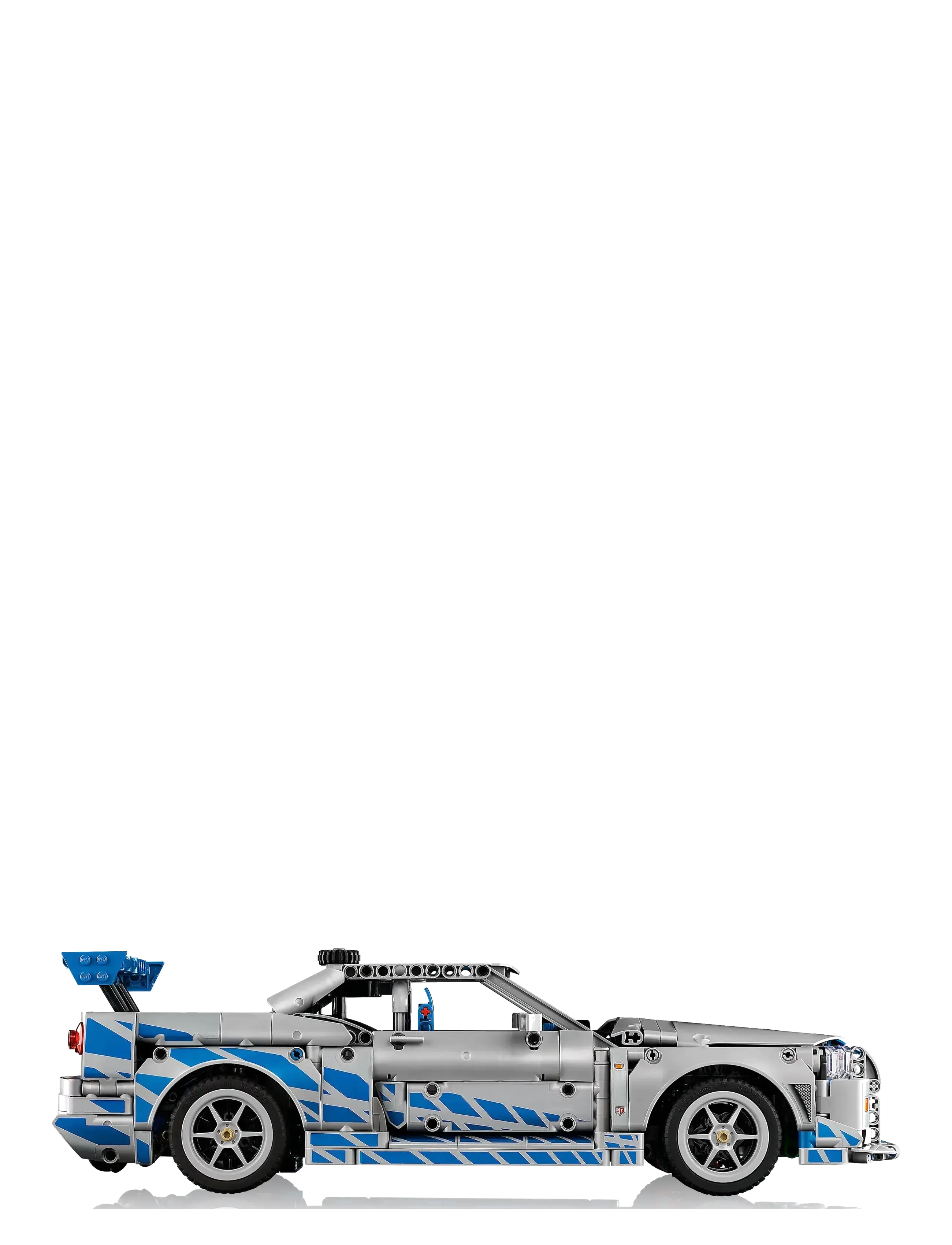 LEGO - Technic 2 Fast 2 Furious Nissan Skyline GT-R (R34) Car Model Kit 42210 - lego adults welcome - multi - 5