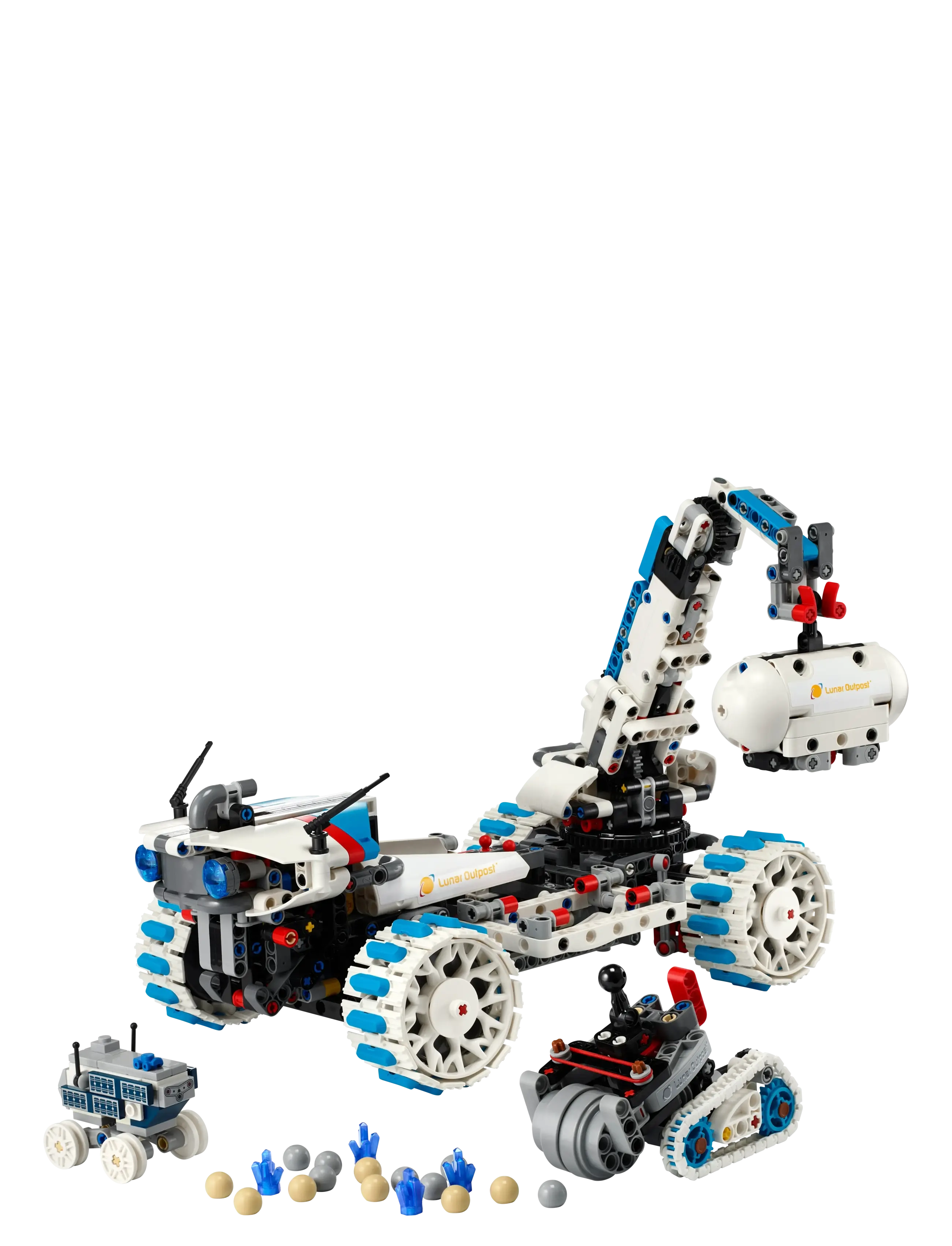 LEGO - Technic Lunar Moon Rover Space Vehicle Set STEM Toy 42211 - lego® technic - multi - 1