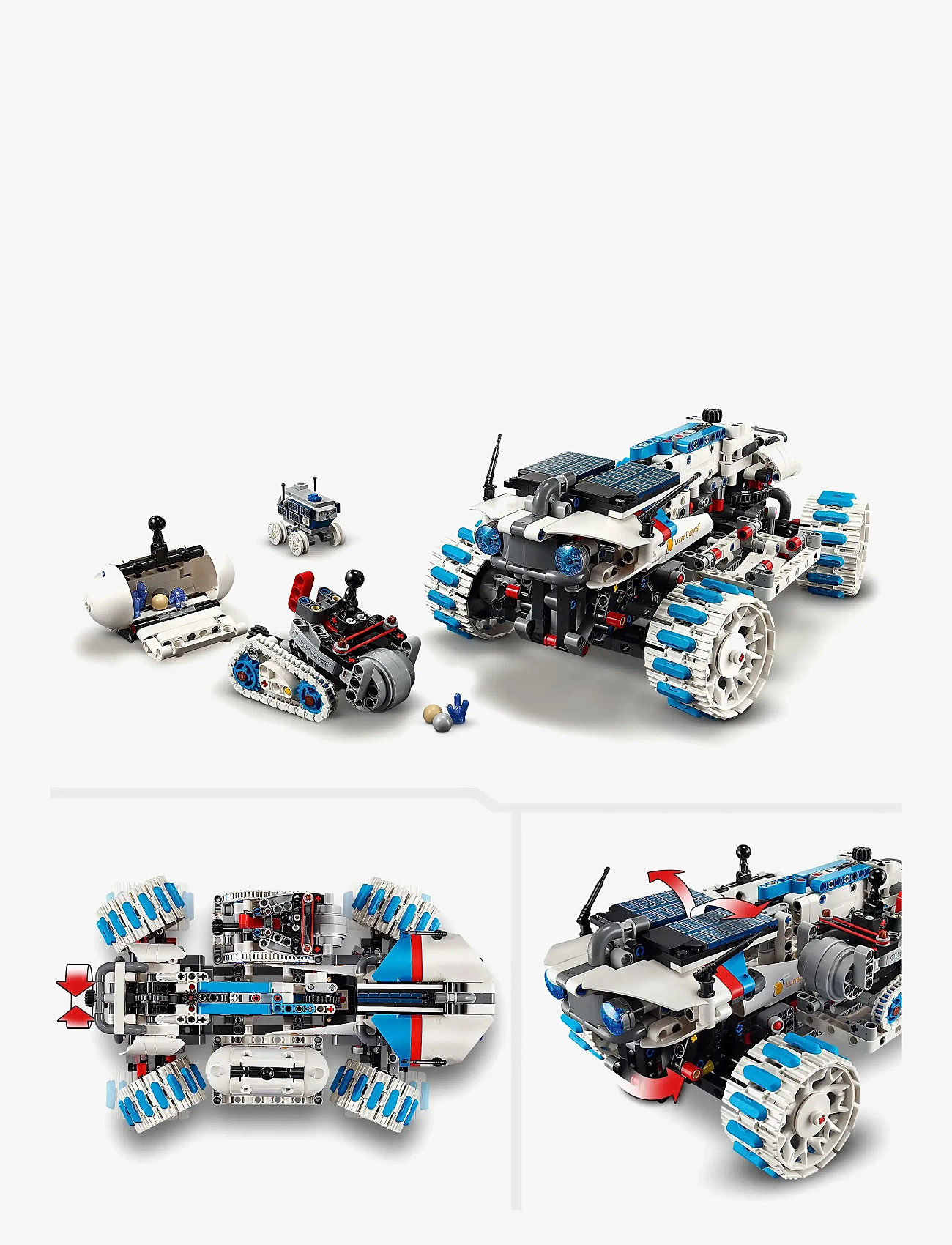 LEGO - Technic Lunar Moon Rover Space Vehicle Set STEM Toy 42211 - lego® technic - multi - 5