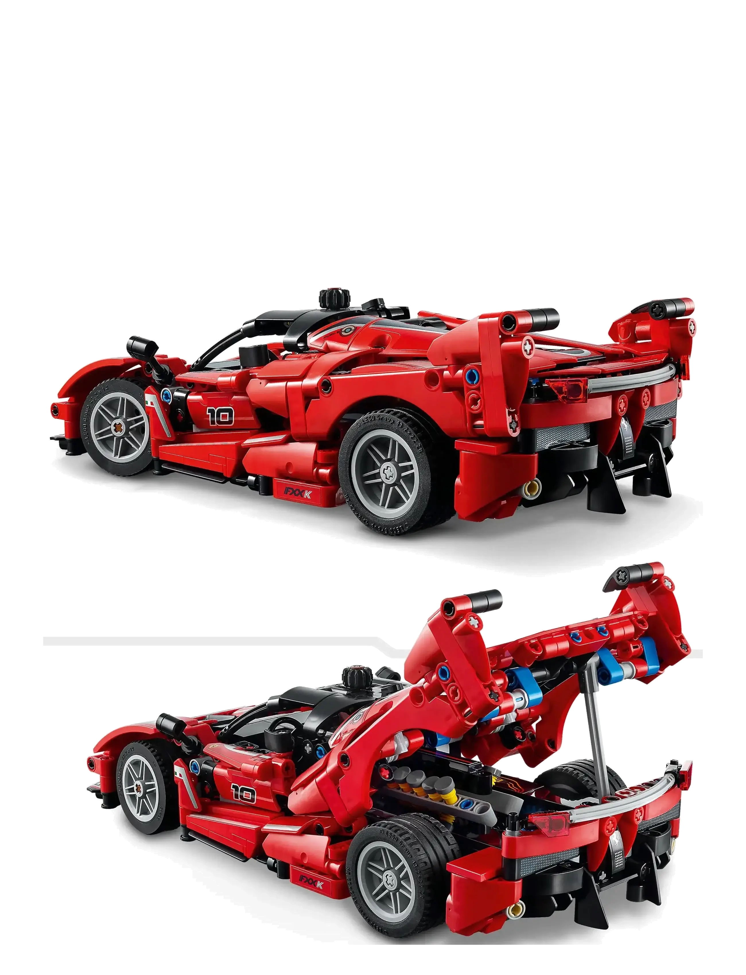 LEGO - Technic Ferrari FXX K Model Car Kit STEM Building Toy 42212 - lego® technic - multi - 4
