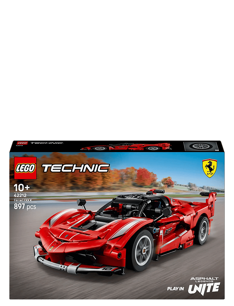 LEGO - Technic Ferrari FXX K Model Car Kit STEM Building Toy 42212 - lego® technic - multi - 5