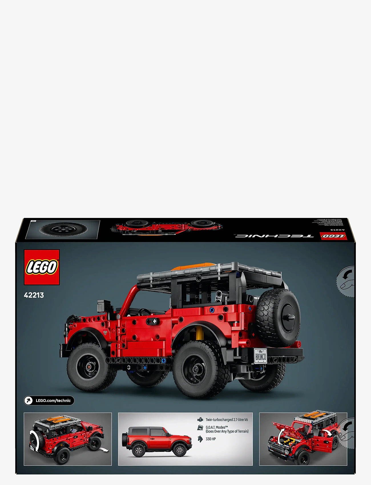 LEGO - Technic Ford SUV Model Car Kit, STEM Building Set 42213 - lego® technic - multi - 4