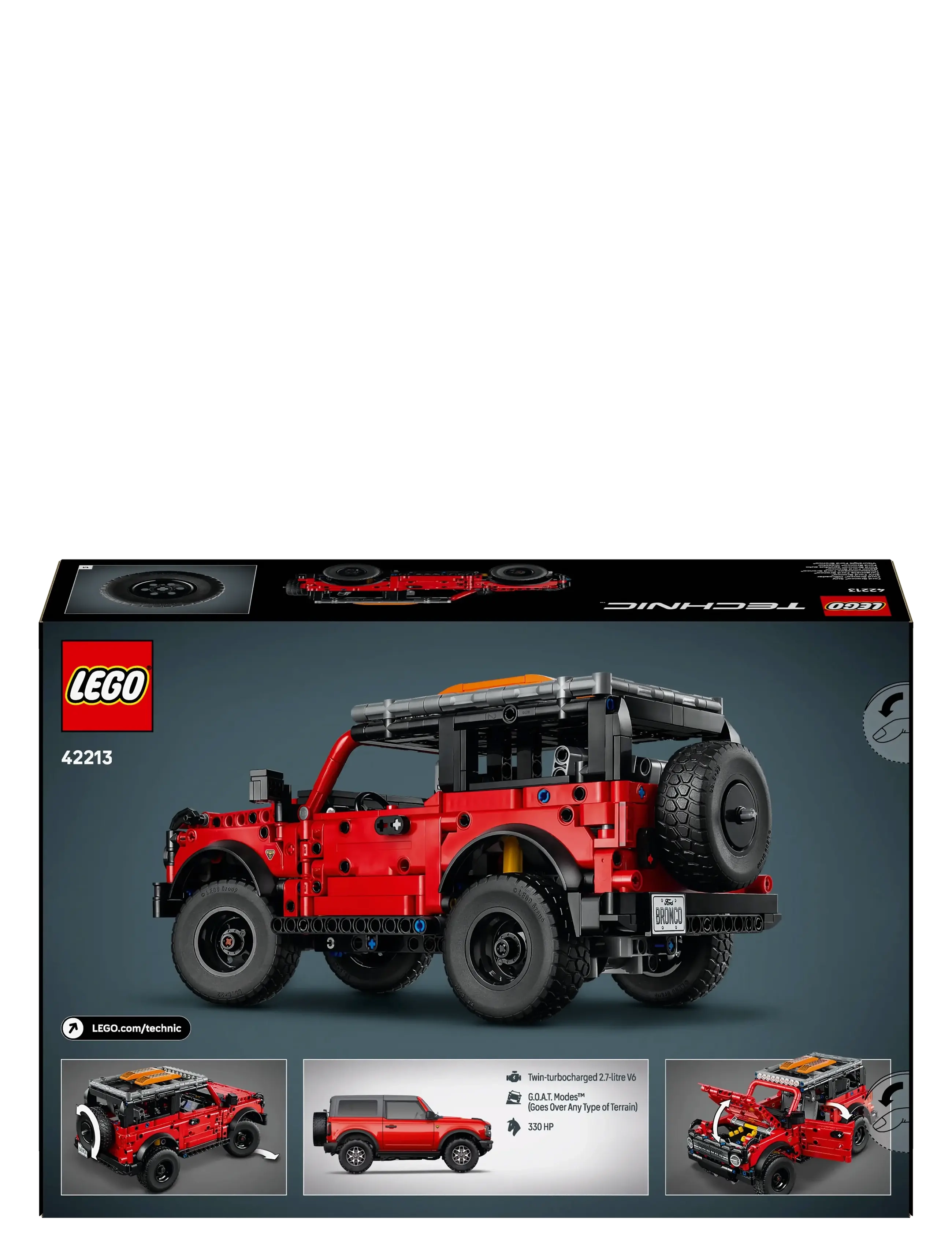 LEGO - Technic Ford SUV Model Car Kit, STEM Building Set 42213 - lego formula 1 - multi - 4