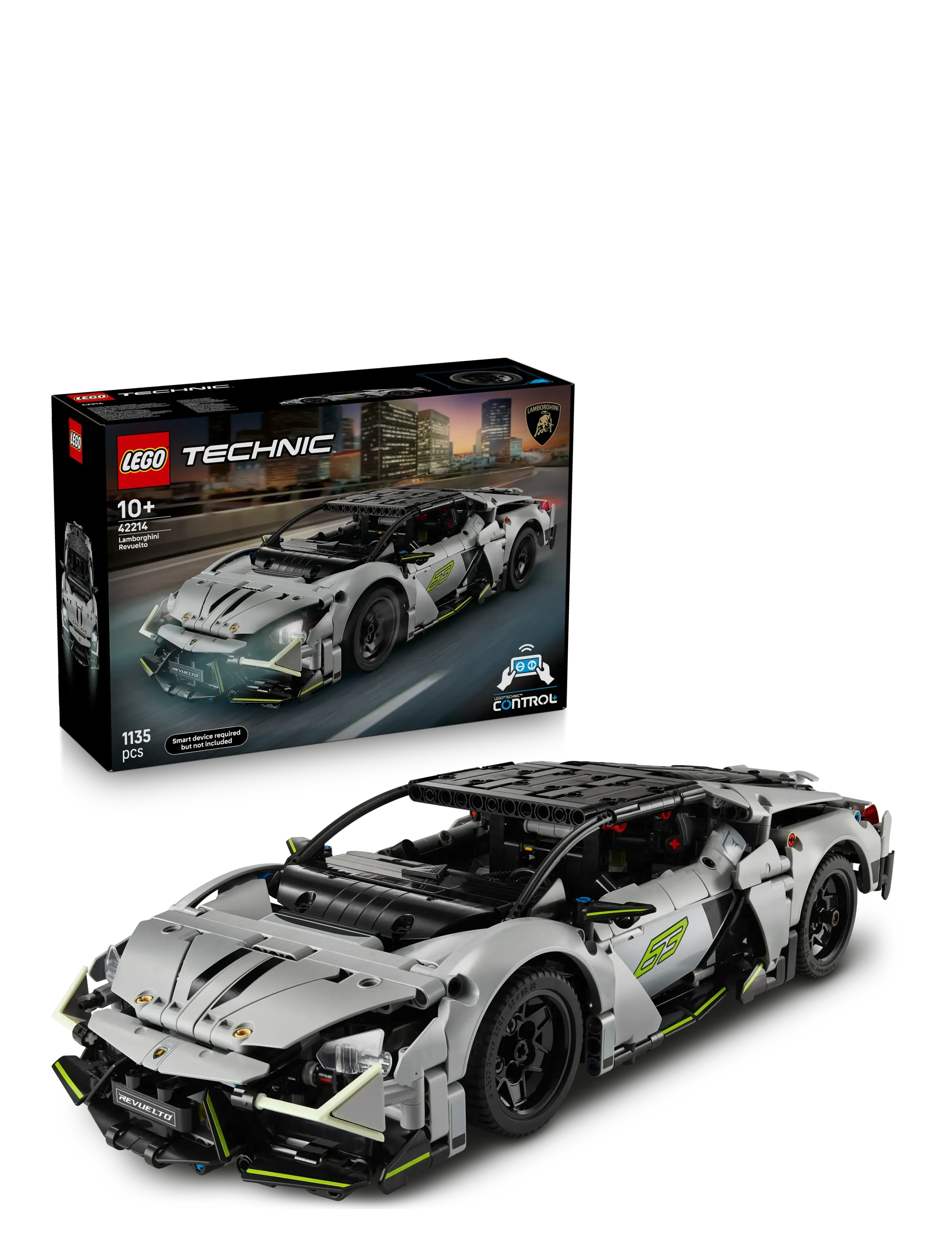 LEGO Technic Lamborghini Revuelto Super Sports Car 42214, One Size, Lego Spielzeug, Mehrfarbig/gemustert - Technic, Homeware