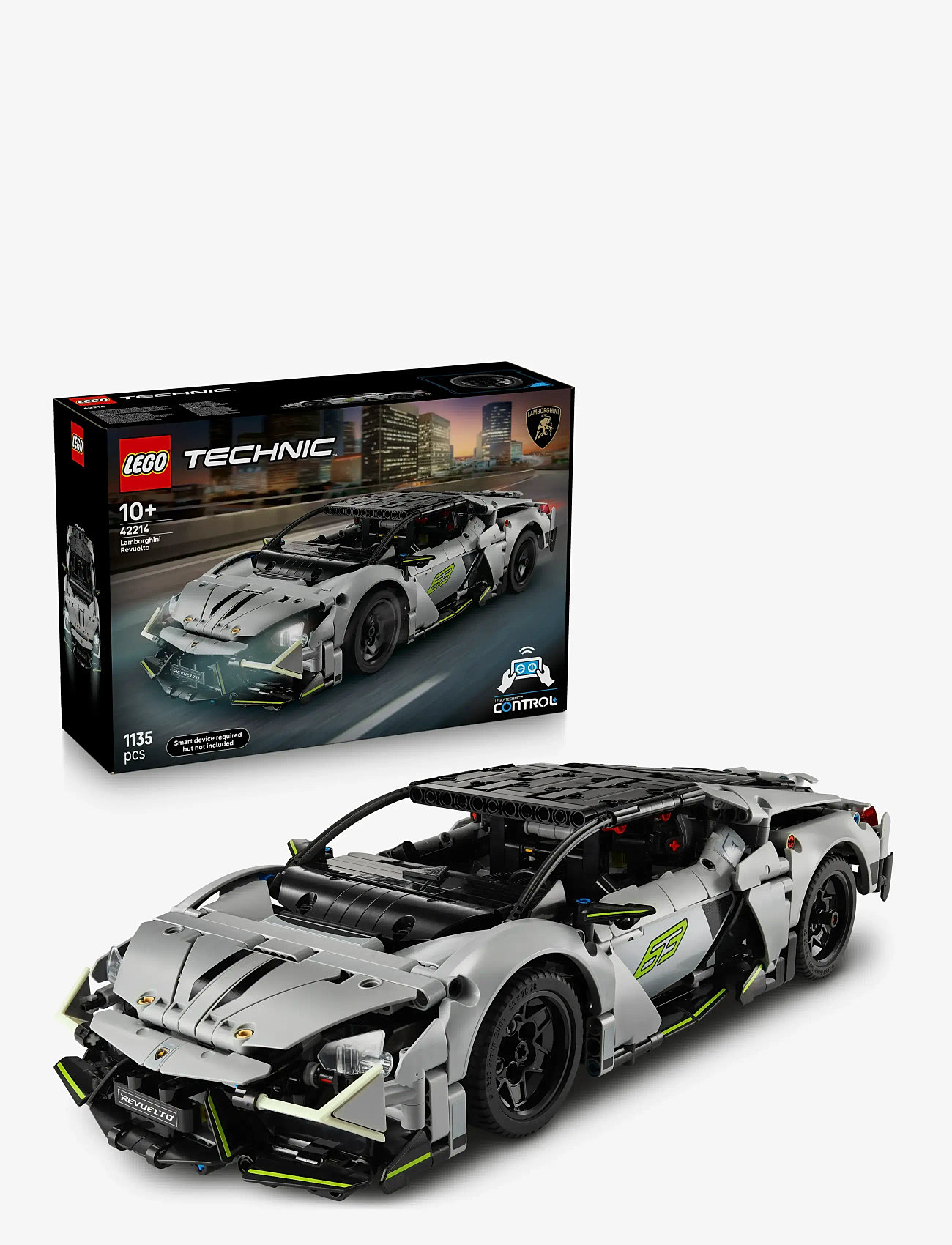 LEGO - Technic Lamborghini Revuelto Super Sports Car Set STEM Building Toy 42214 - multi - 0
