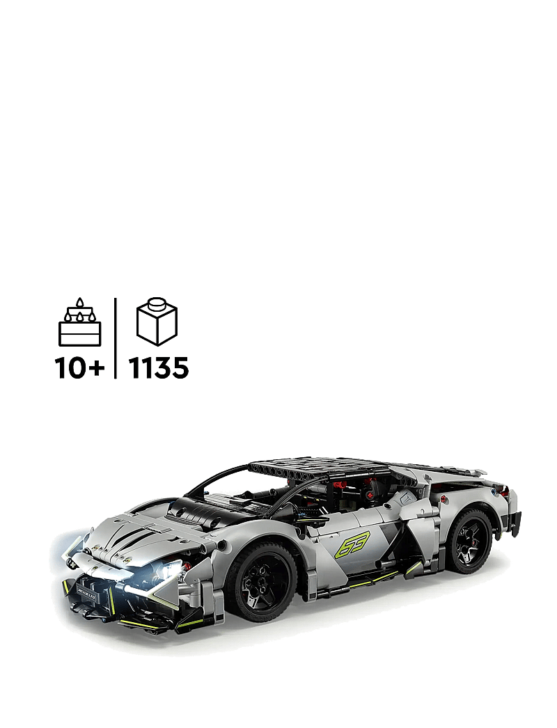 LEGO - Technic Lamborghini Revuelto Super Sports Car Set STEM Building Toy 42214 - lego formula 1 - multi - 1