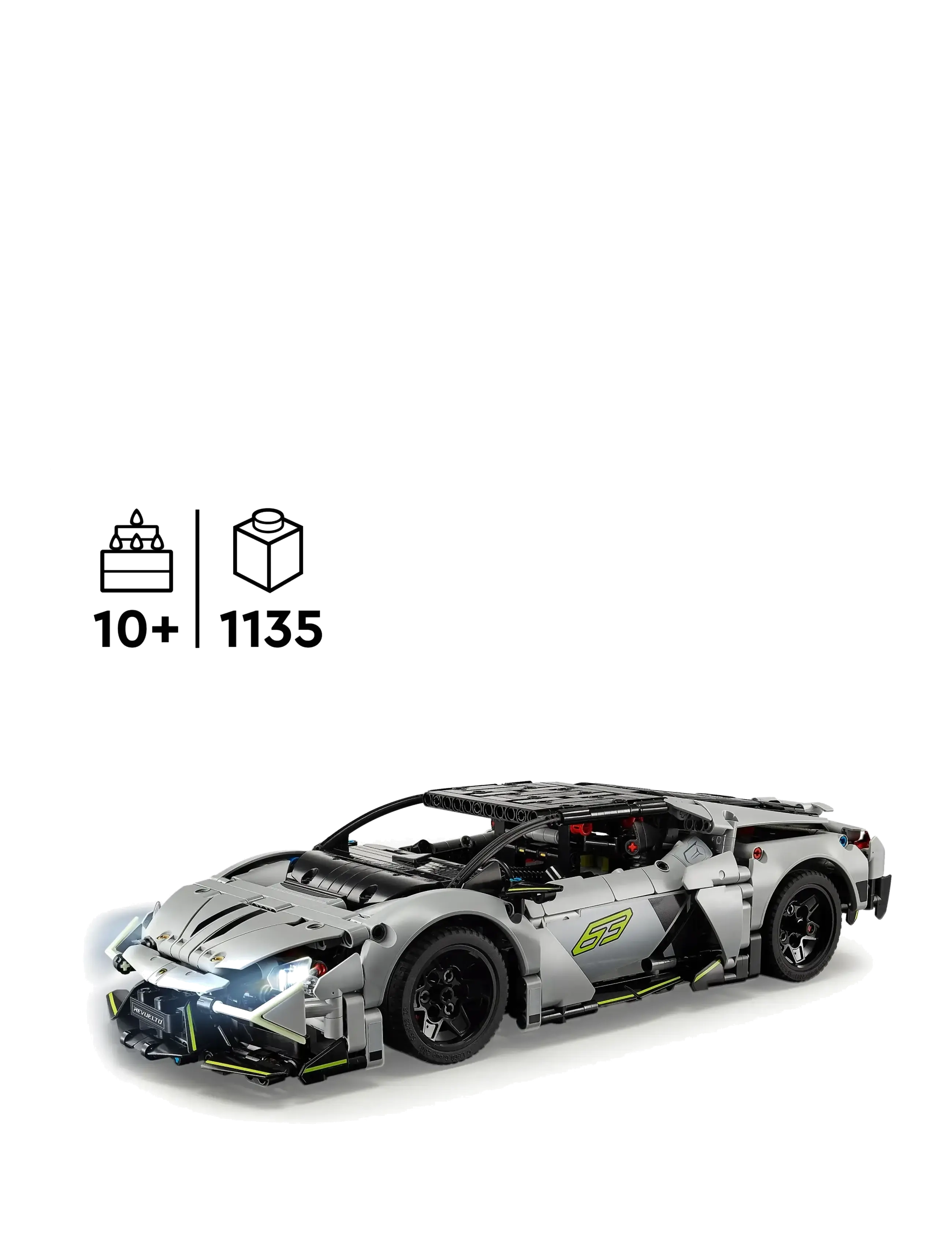 LEGO - Technic Lamborghini Revuelto Super Sports Car 42214 - lego® technic - multi - 1