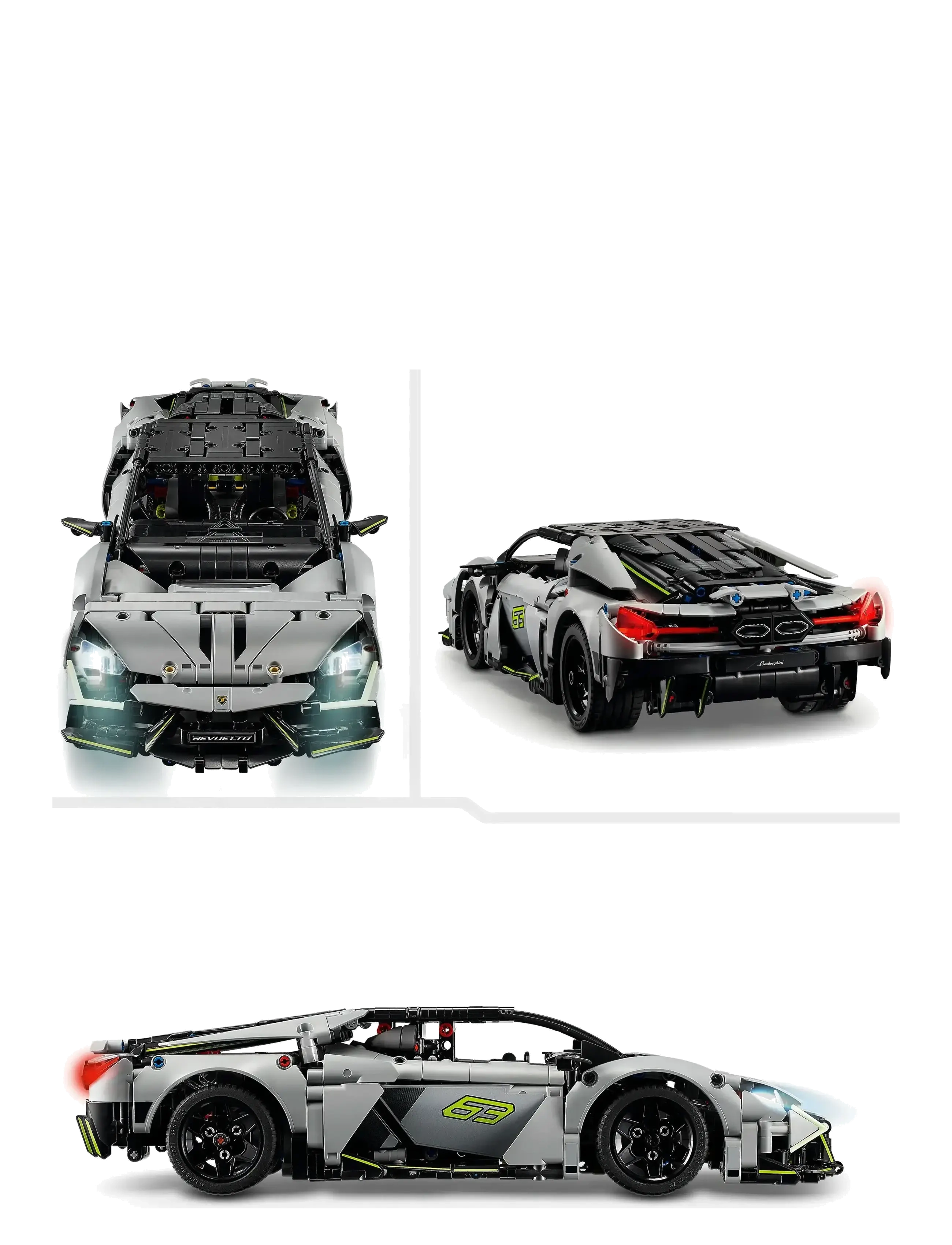LEGO - Technic Lamborghini Revuelto Super Sports Car 42214 - lego® technic - multi - 3