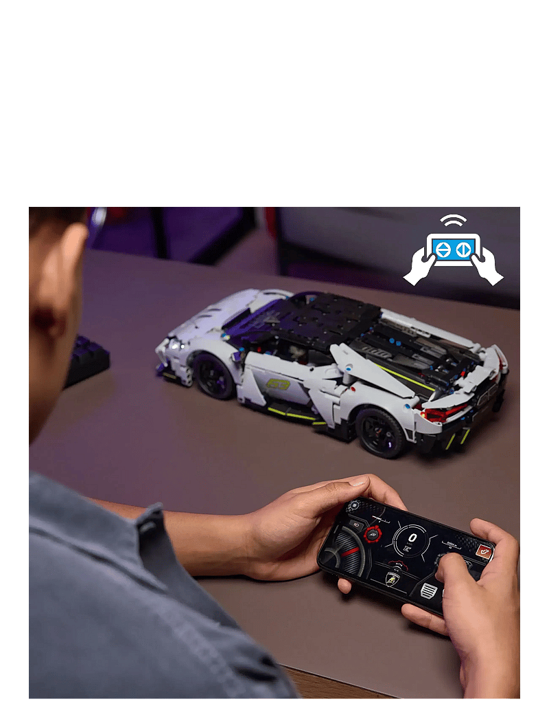 LEGO - Technic Lamborghini Revuelto Super Sports Car Set STEM Building Toy 42214 - lego® technic - multi - 5