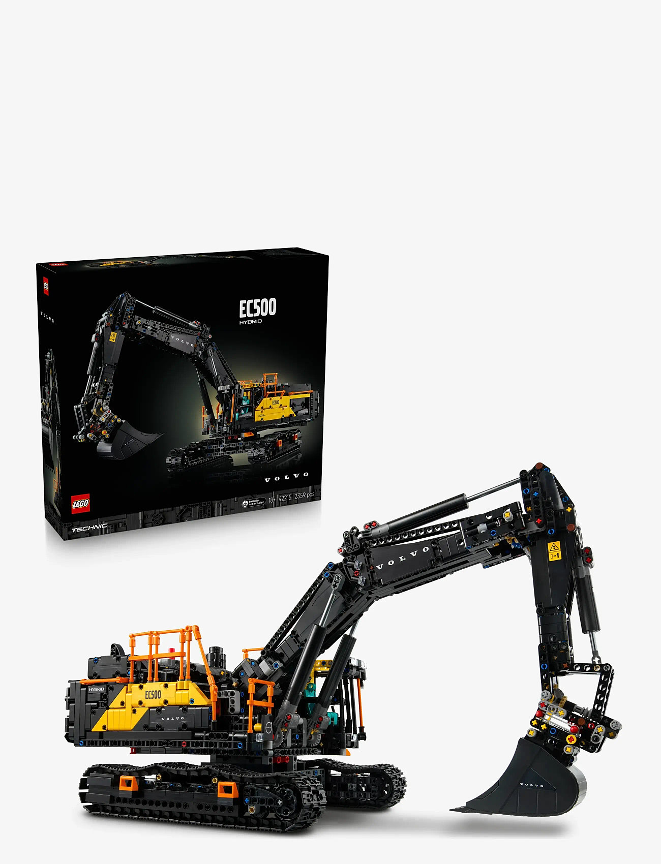 LEGO - Technic Volvo EC500 Hybrid Excavator Set 42215 - lego® technic - multi - 0
