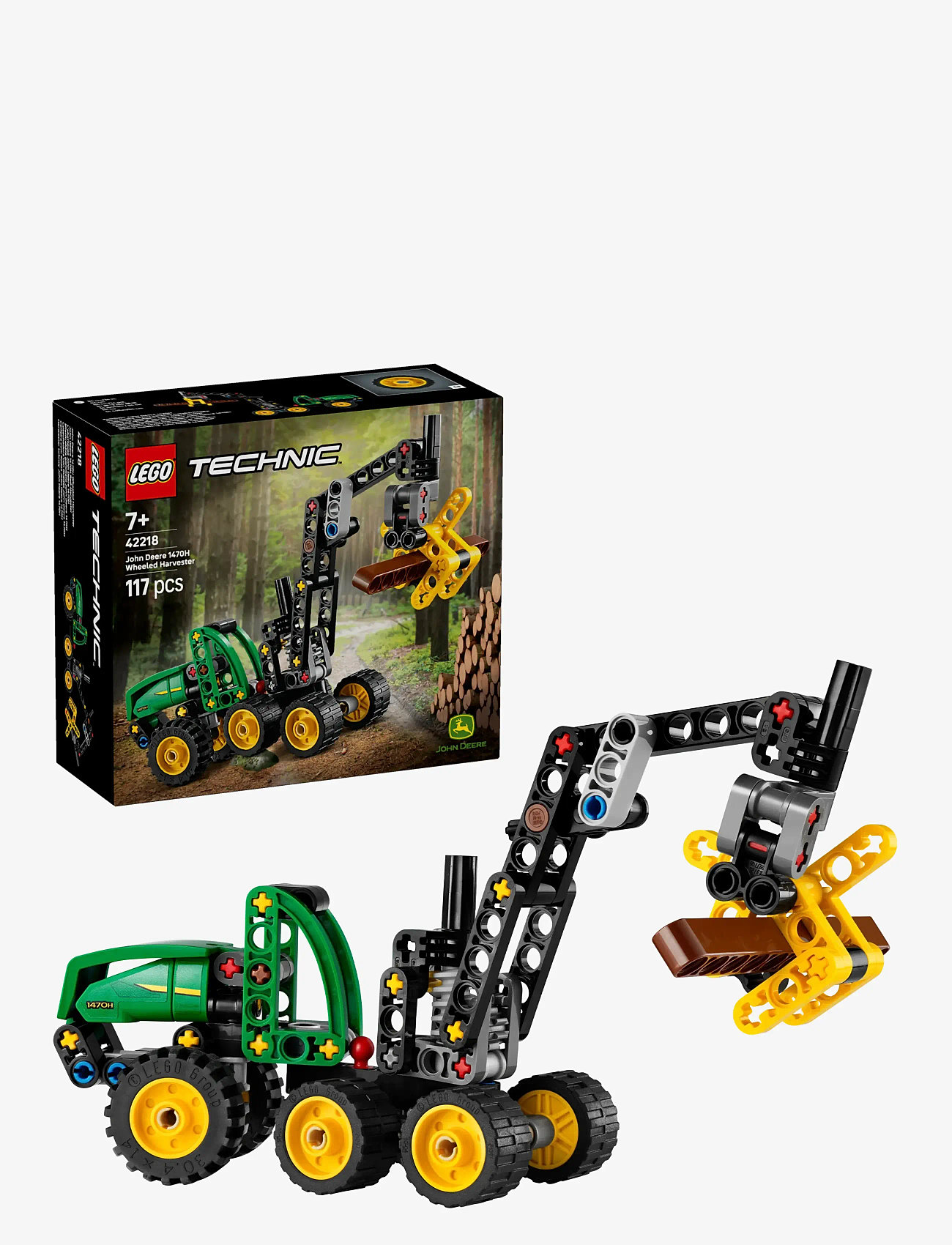 LEGO - Technic John Deere 1470H Wheeled Harvester 42218 - lego technic - multi - 0