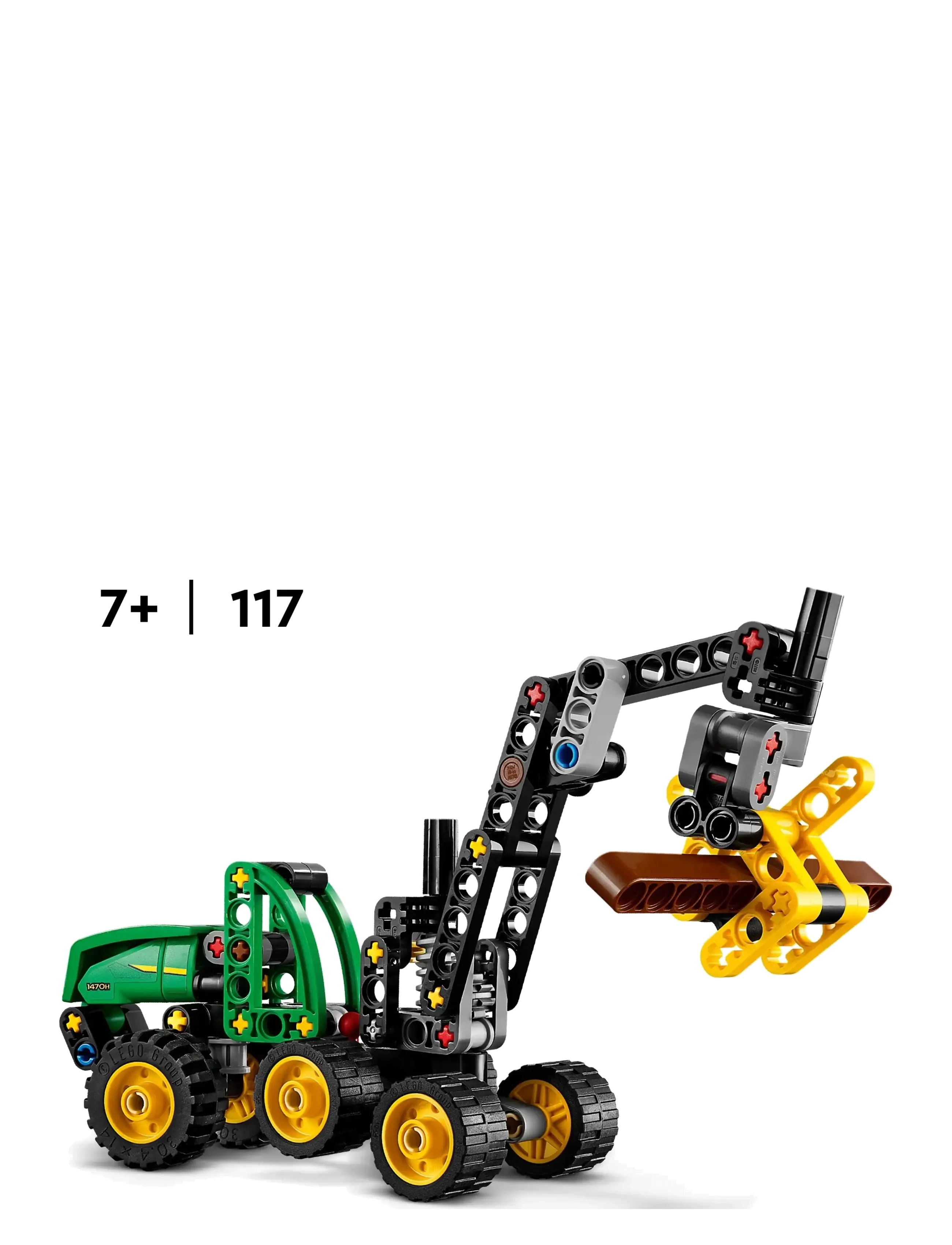 LEGO - John Deere 1470H-skovningsmaskine 42218 - lego technic - multi - 1