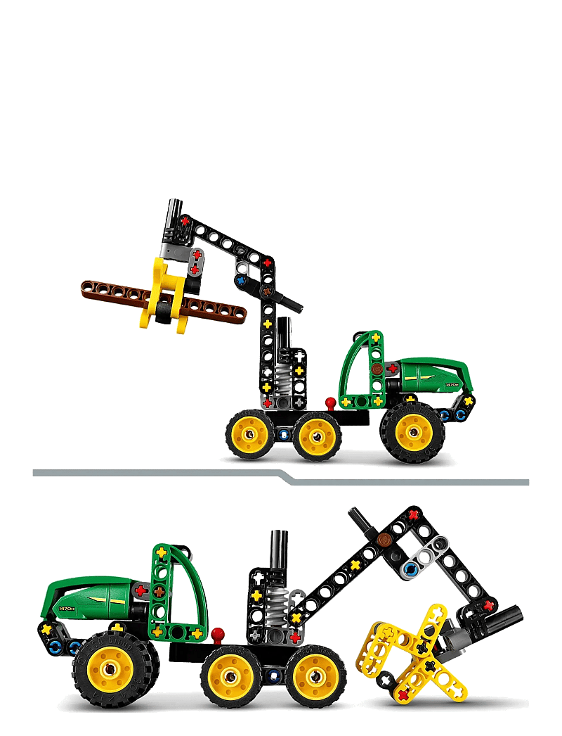 LEGO - Technic John Deere 1470H Wheeled Harvester 42218 - lego technic - multi - 3