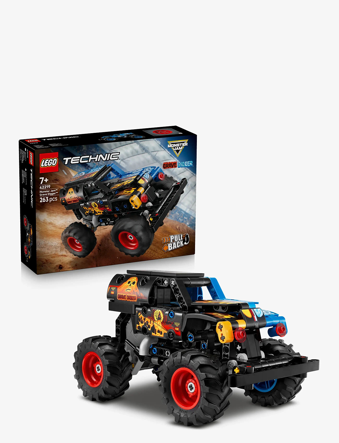 LEGO - Monster Jam™ Grave Digger™ eld och is 42219 - lego technic - multi - 0