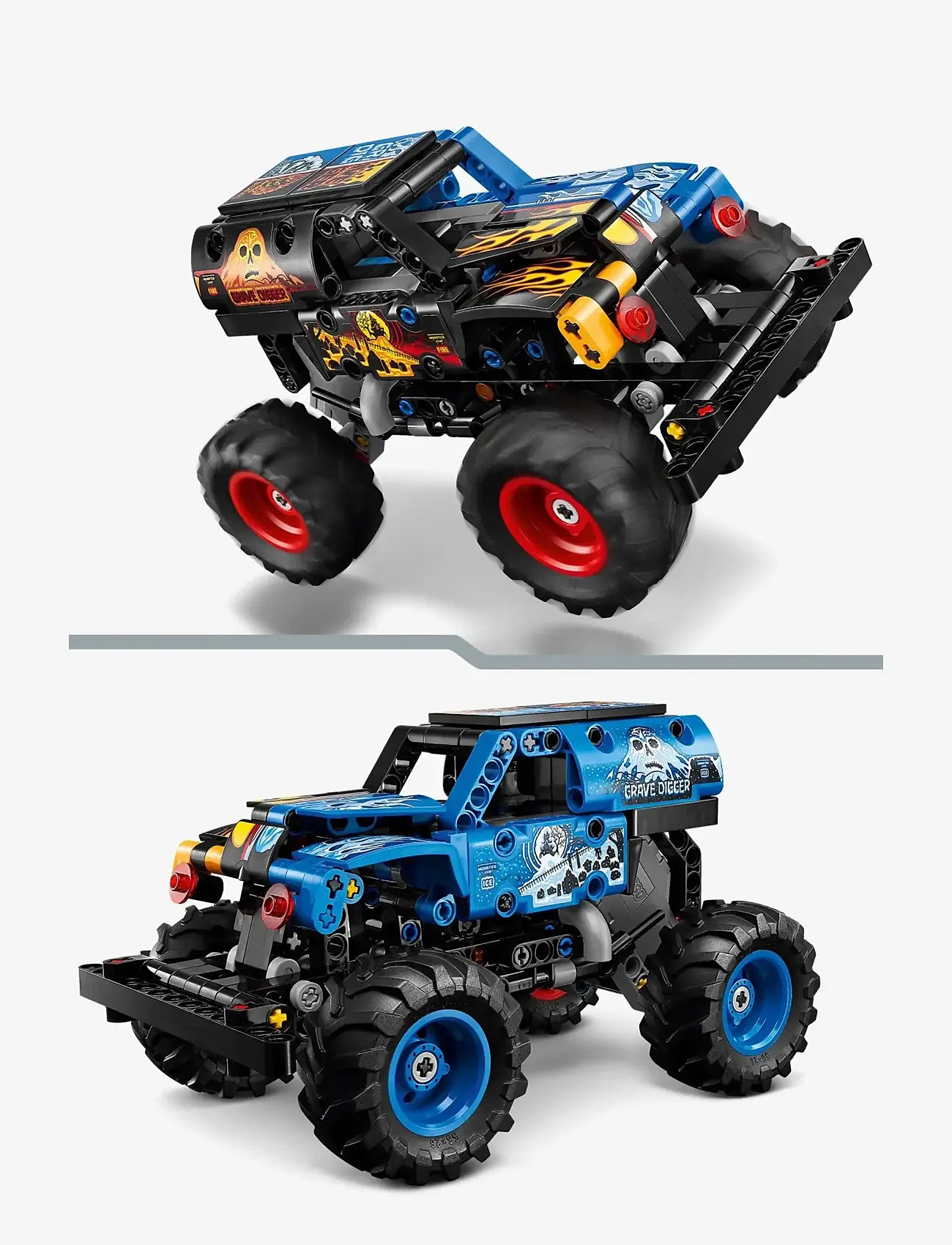 LEGO - Monster Jam™ Grave Digger™ eld och is 42219 - lego technic - multi - 3