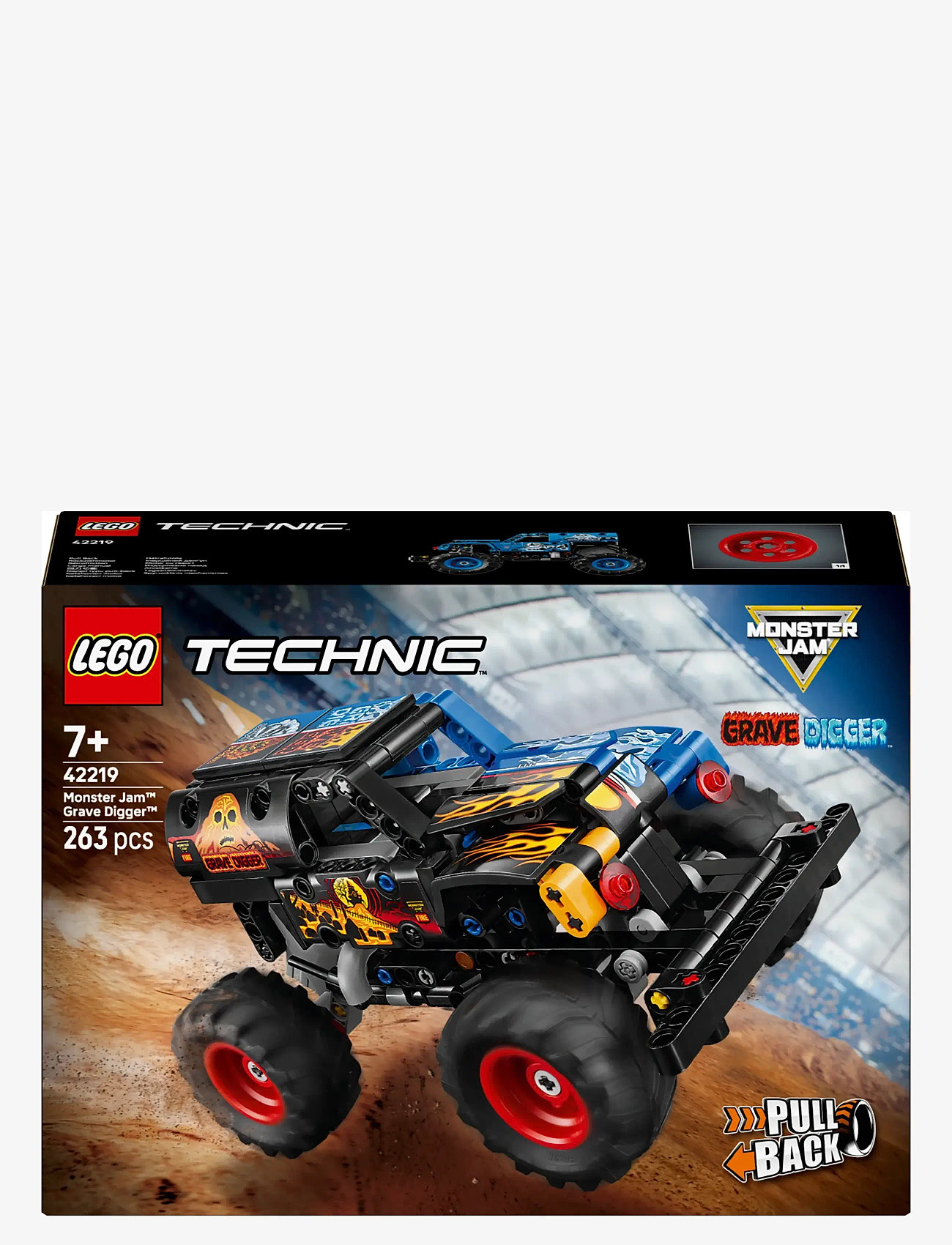 LEGO - Monster Jam™ Grave Digger™ eld och is 42219 - lego technic - multi - 5