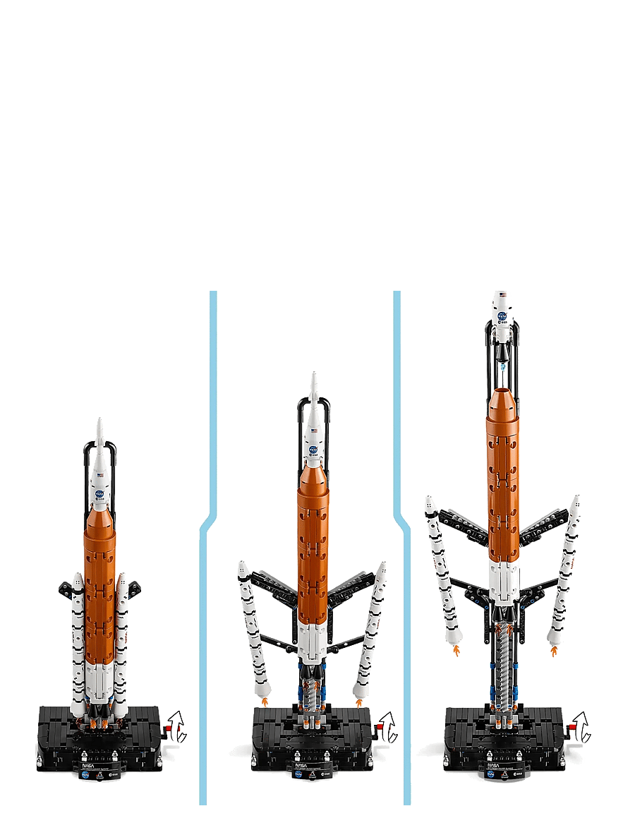 LEGO - Technic NASA Artemis Space Launch System Rocket 42221 - lego technic - multi - 4