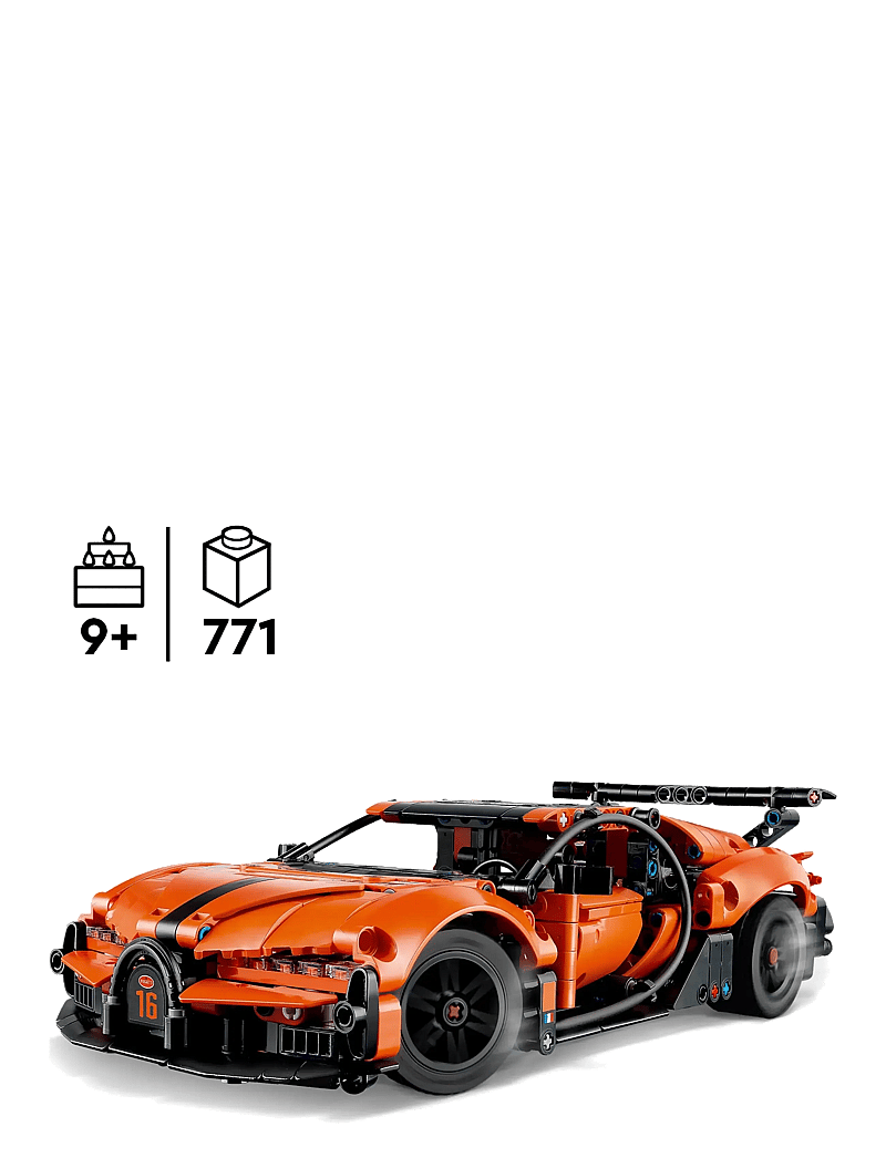 LEGO - Technic Bugatti Chiron Pur Sport Hypercar 42222 - lego technic - multi - 1