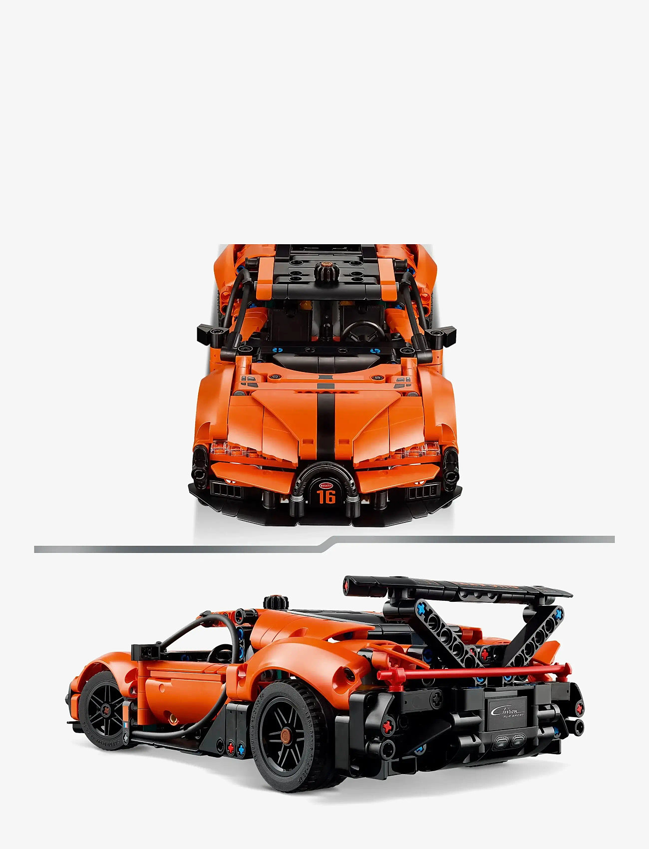 LEGO - Technic Bugatti Chiron Pur Sport Hypercar 42222 - lego technic - multi - 3