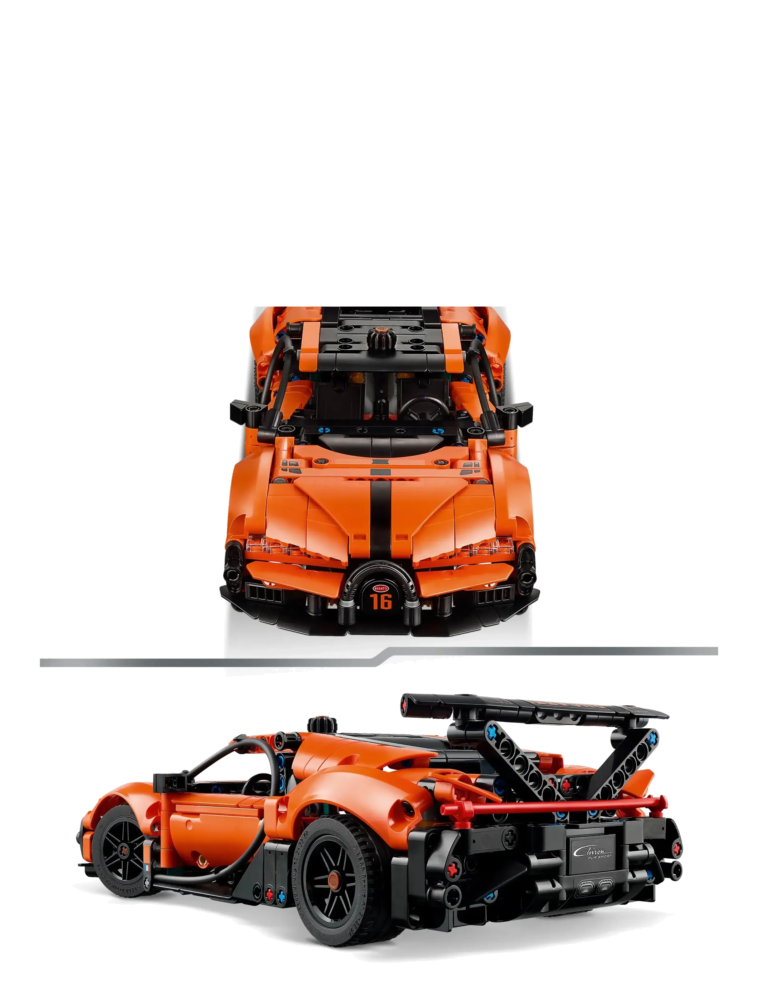 LEGO - Technic Bugatti Chiron Pur Sport Hypercar 42222 - lego technic - multi - 3